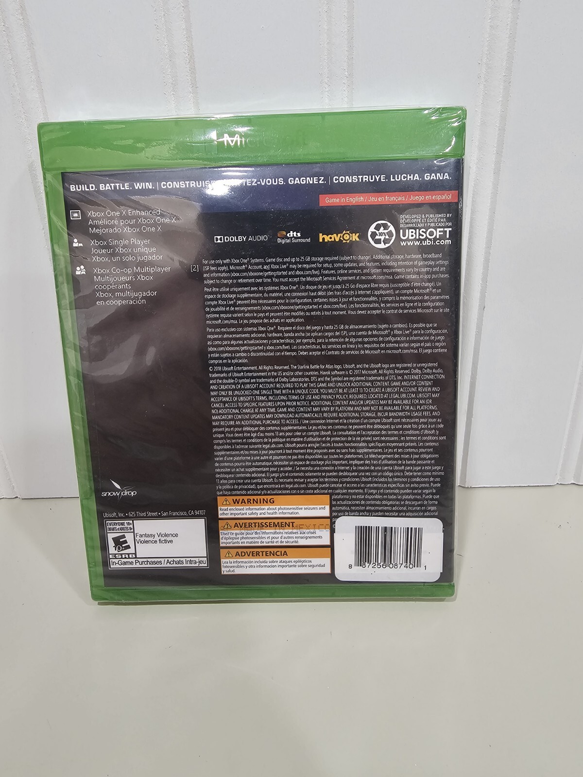 Starlink Battle for Atlas (Xbox One,2018,Ubisoft) Brand New Factory Sealed! USA!