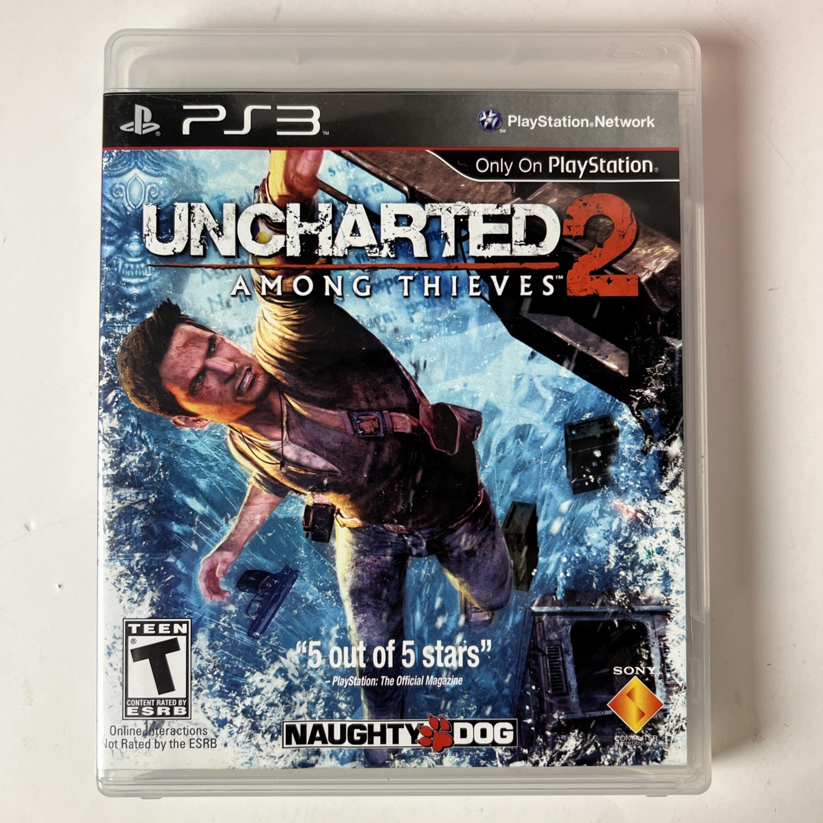 Uncharted 2: Among Thieves (Playstation 3, 2009) w/ Manual Complete CIB Clean