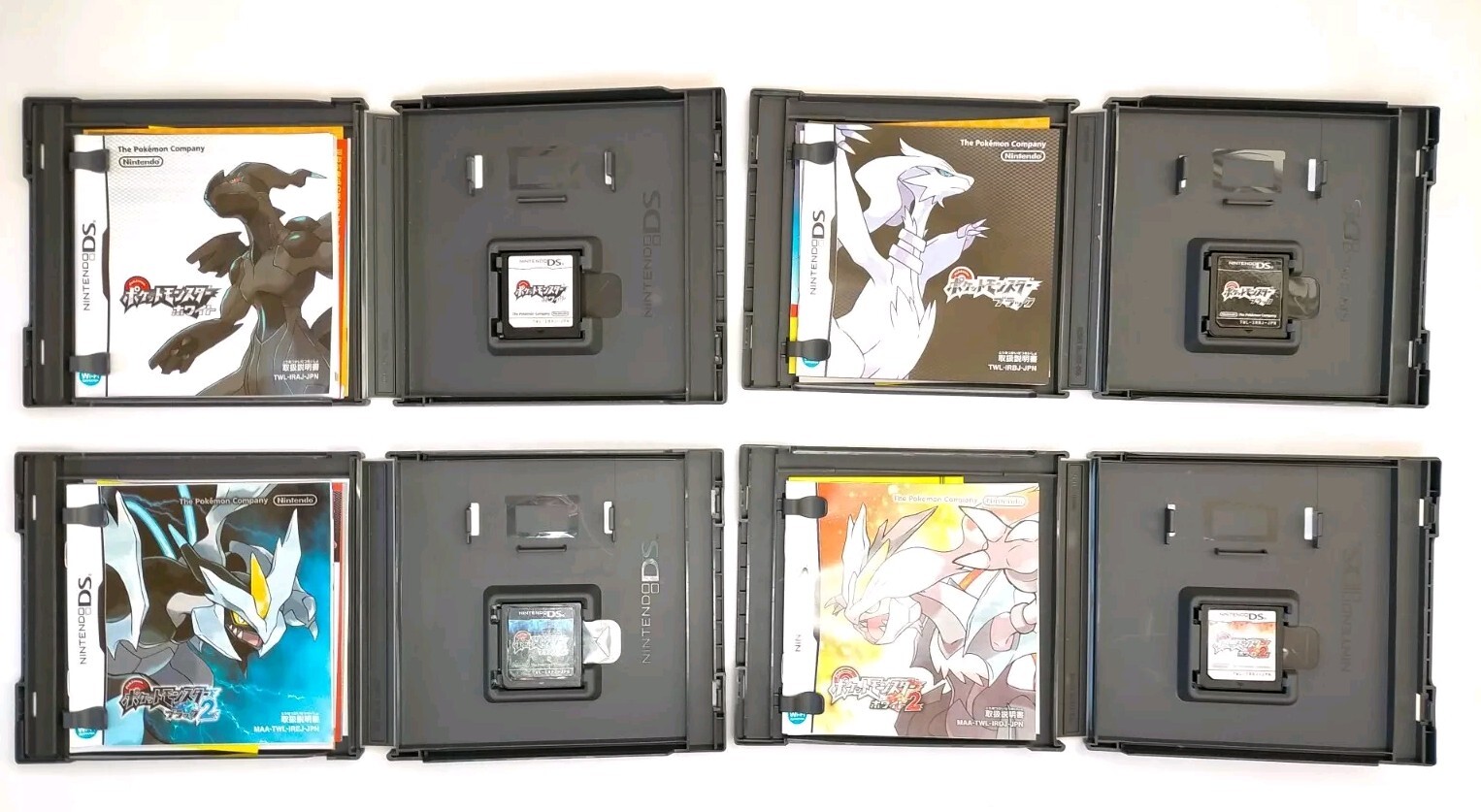 Lot 9 DS Pokemon Diamond Pearl Platinum Gold Silver Black White Nintendo Japan