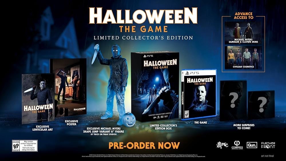 Halloween The Game PS5 Limited Collector’s Edition NEW PREORDER Michael Myers