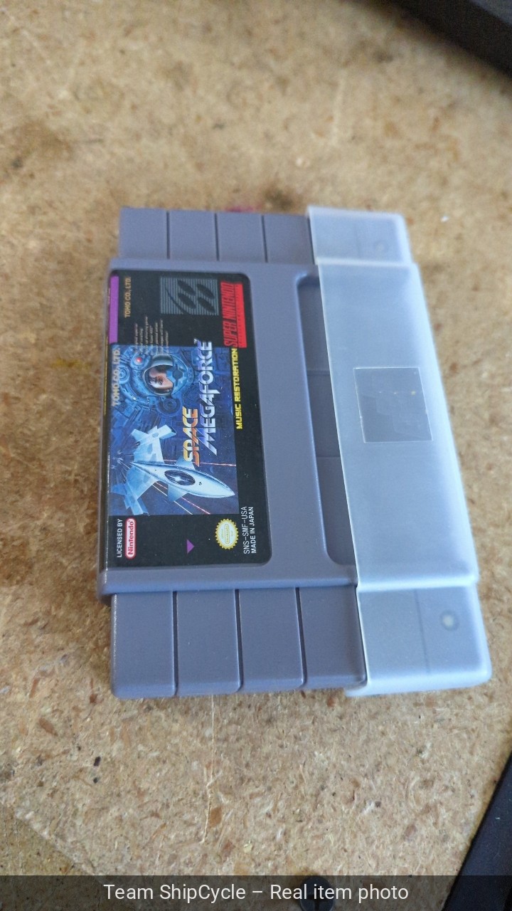 Space Megaforce for SNES Super Nintendo Rare Shooter G2U