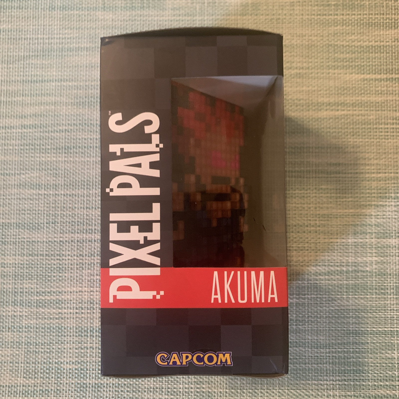 Pixel Pals: Street Fighter 30th Anniversary – Akuma #017 New in Box Light Up