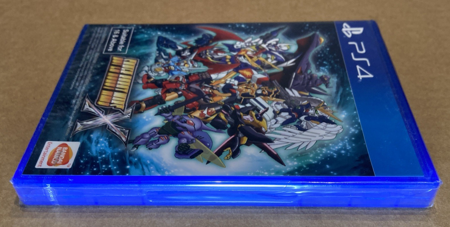 Super Robot Wars X for Sony Playstation 4 PS4, English Cover, Asia