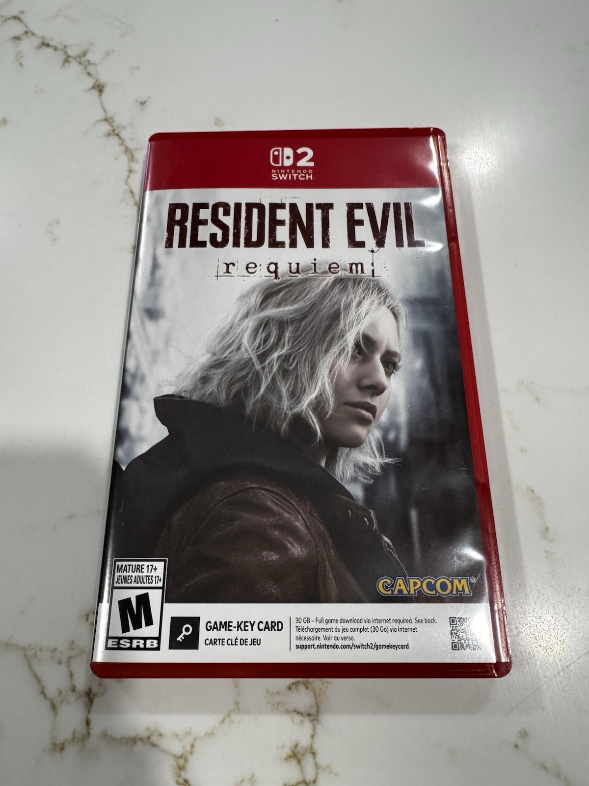 Resident Evil Requiem (Game-Key Card) – Nintendo Switch 2