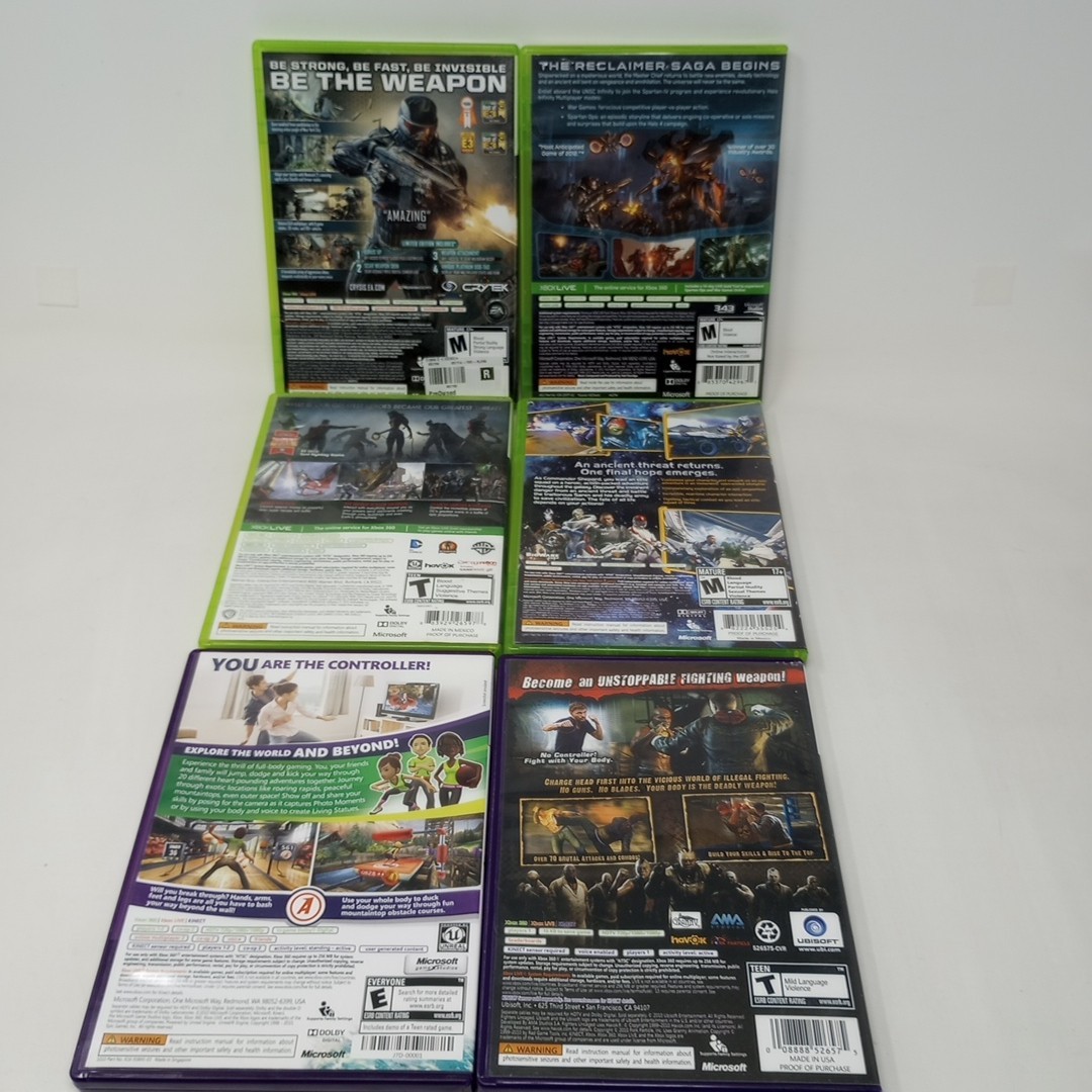 Lot Of 22 Xbox 360 Games With Cases (Many Have Manuals) UNTESTED See Pics!
