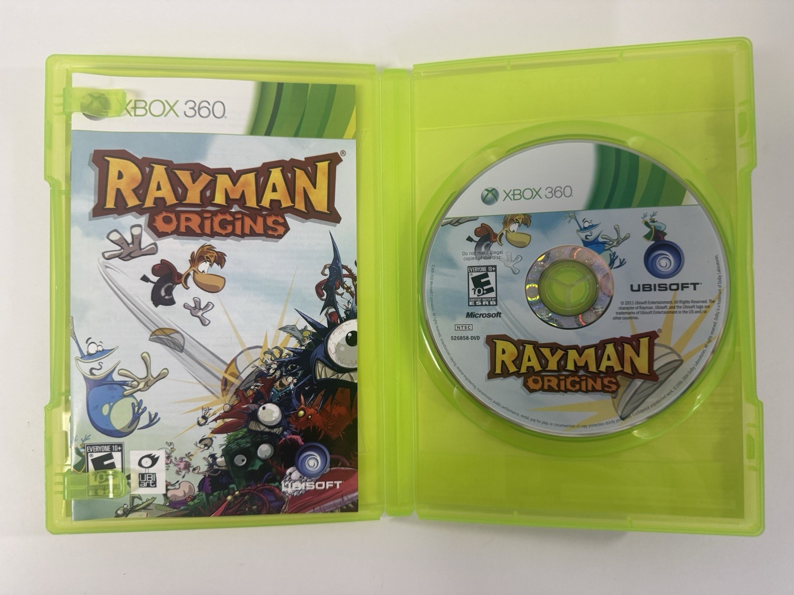 Rayman Origins (Microsoft Xbox 360) CIB Complete – VGC – Clean Disc – TESTED