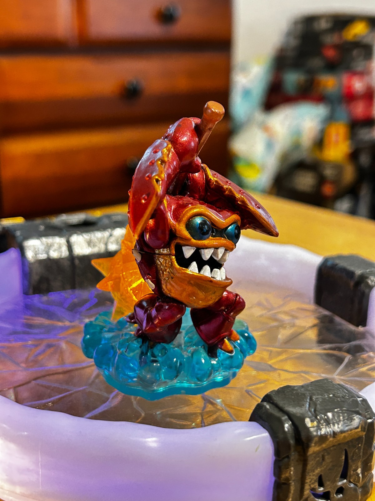 Activision Skylanders Wham-Shell LIGHTCORE Character Figure Swap Force 2013