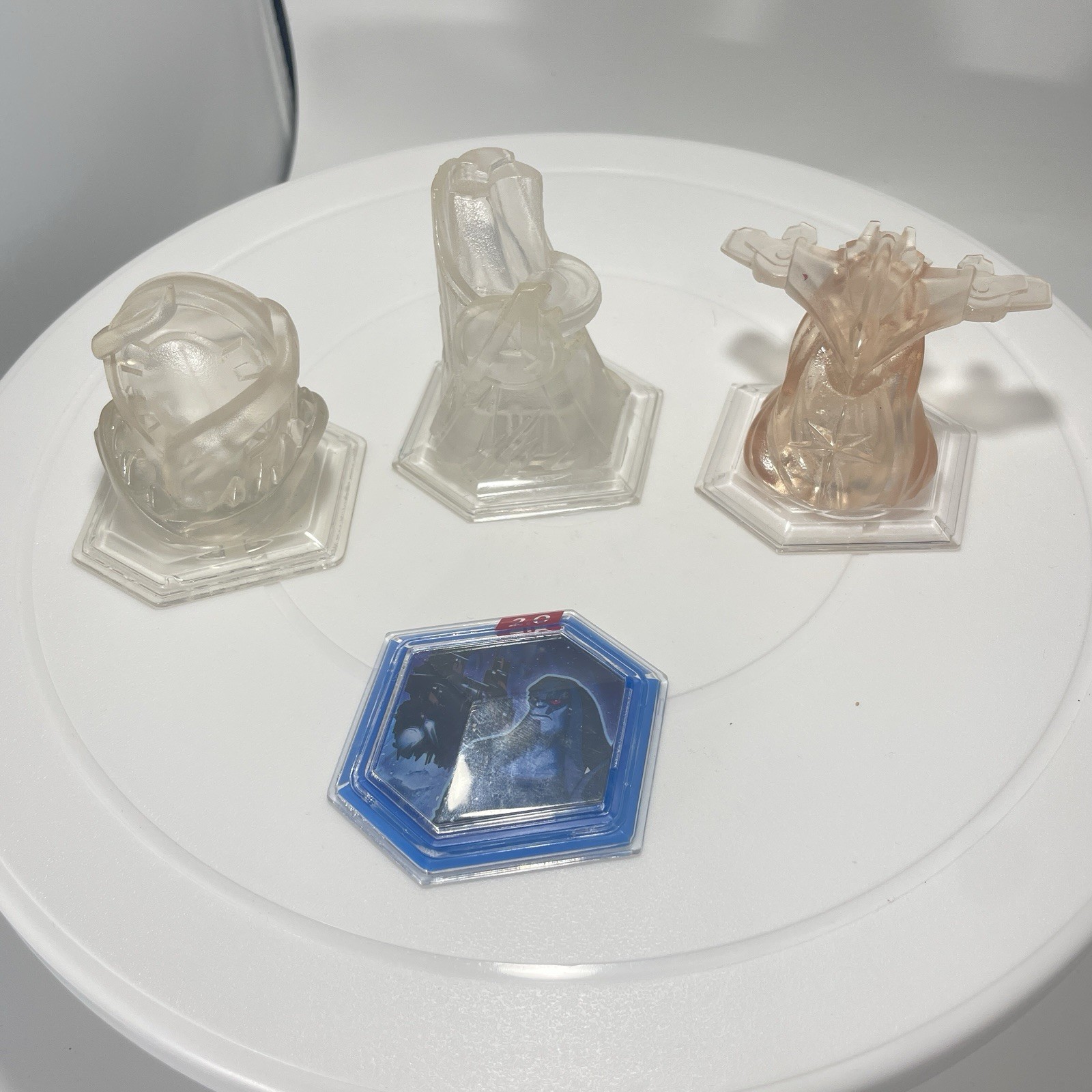 Disney Infinity 2.0 Marvel Figures & Power Discs Lot Hulk Groot Captain America