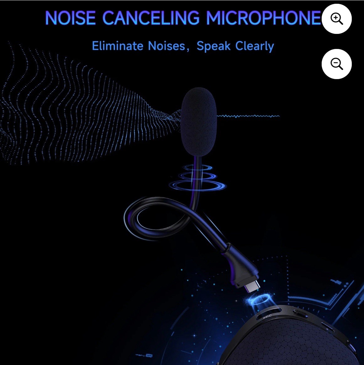 Ffn 2.4GHz Wireless Gaming Headset For Ps5/ps4,pc,switch’ Bluetooth 5.2
