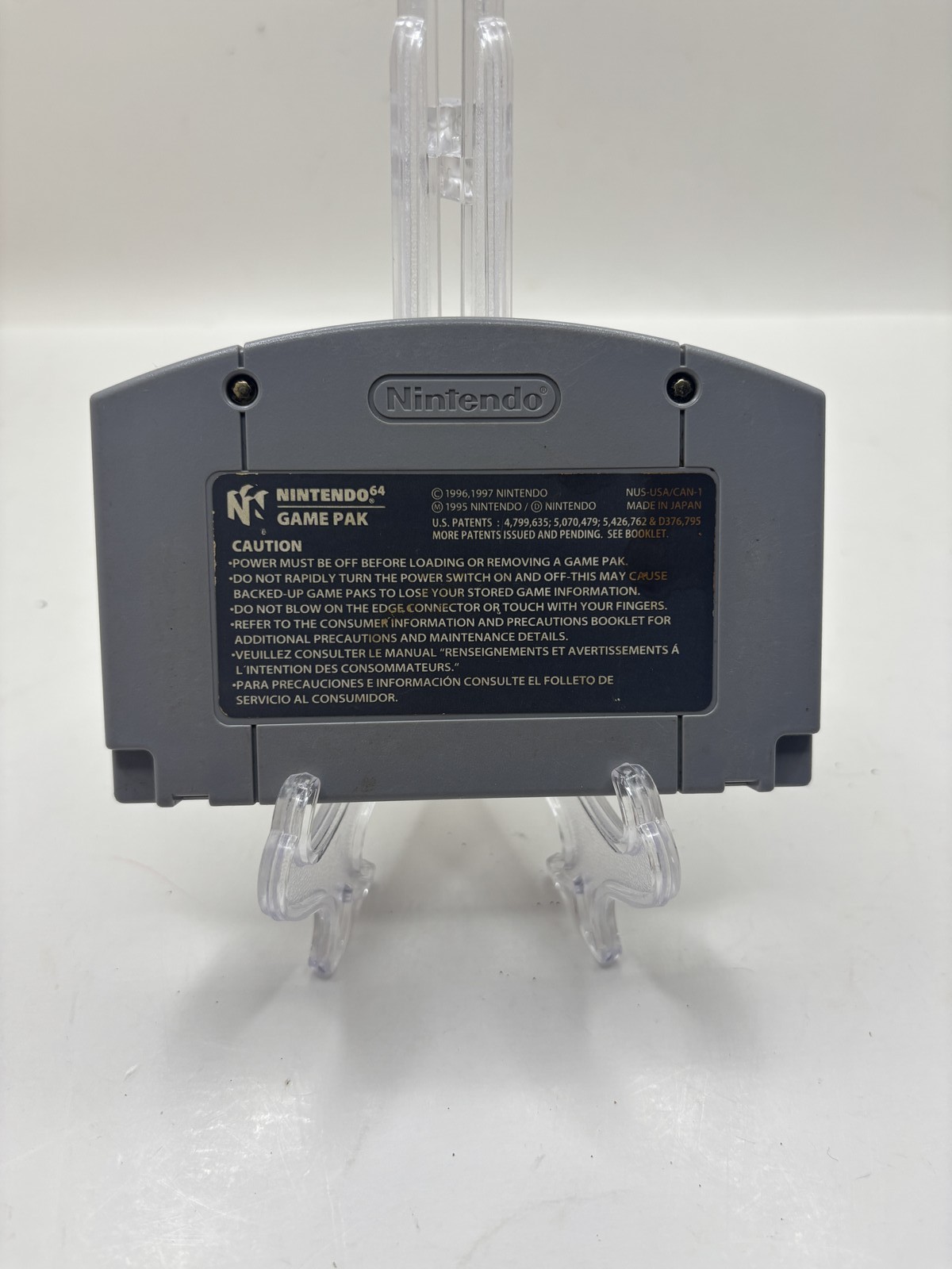 Dr. Mario 64 N64 (Nintendo 64, 2001) Gray Game Pak Cartridge Only