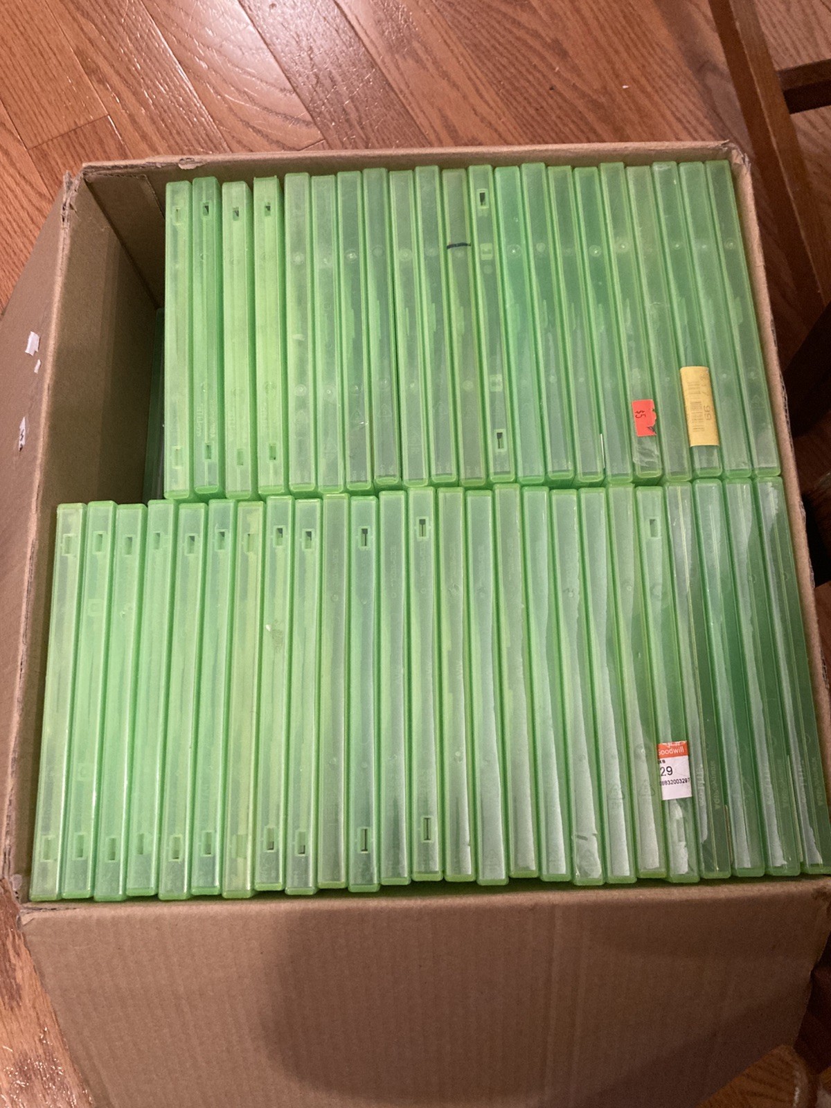 Used Empty Xbox 360 Translucent Green Game Case