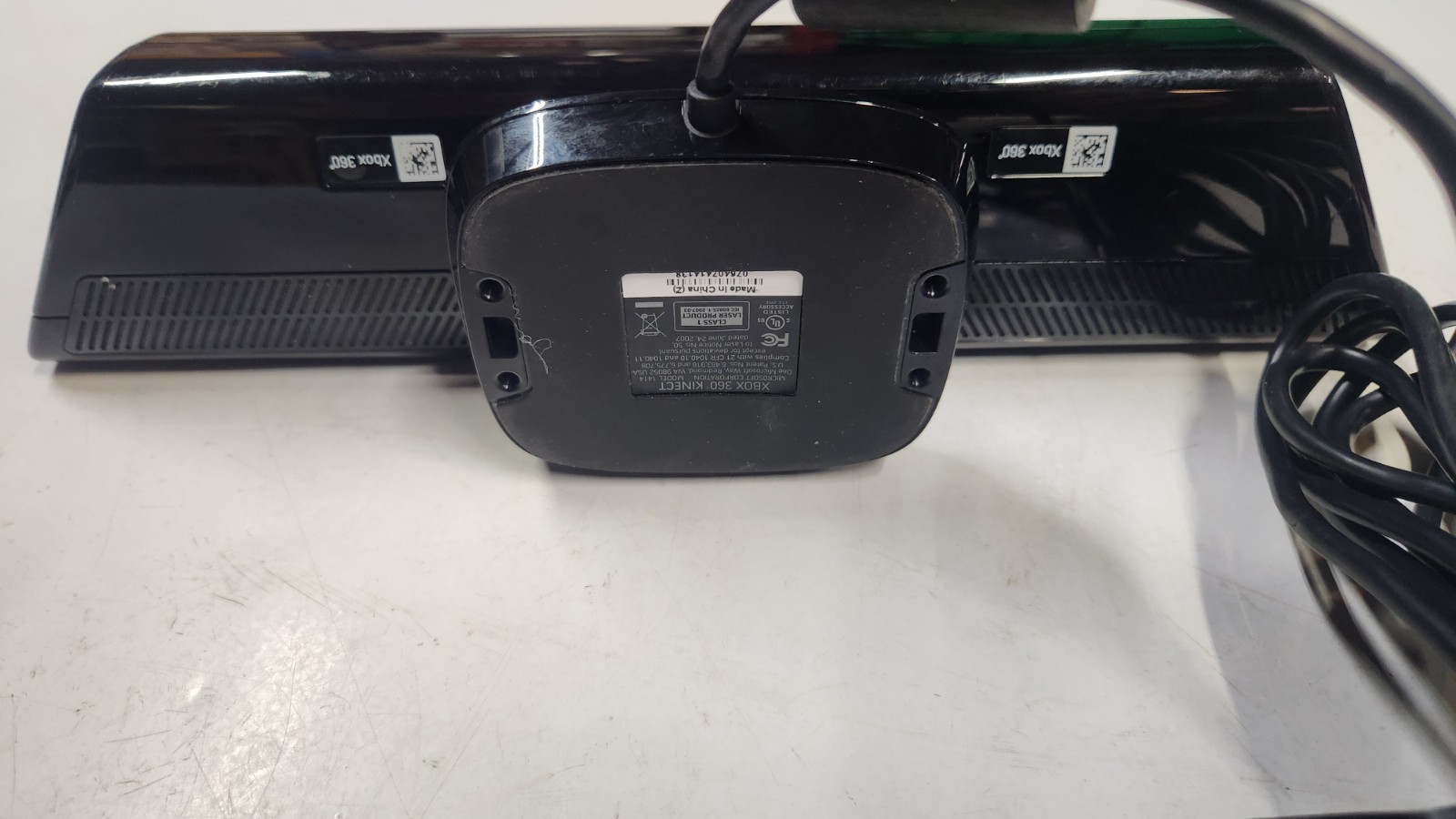 Microsoft Xbox 360 Kinect Motion Sensor Camera Black, Wired