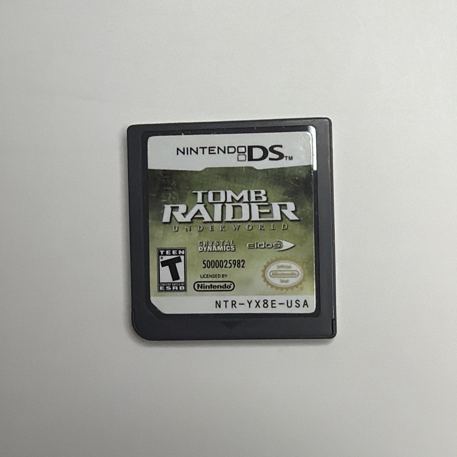 Tomb Raider Underworld (Nintendo DS, 2008) Cart Only