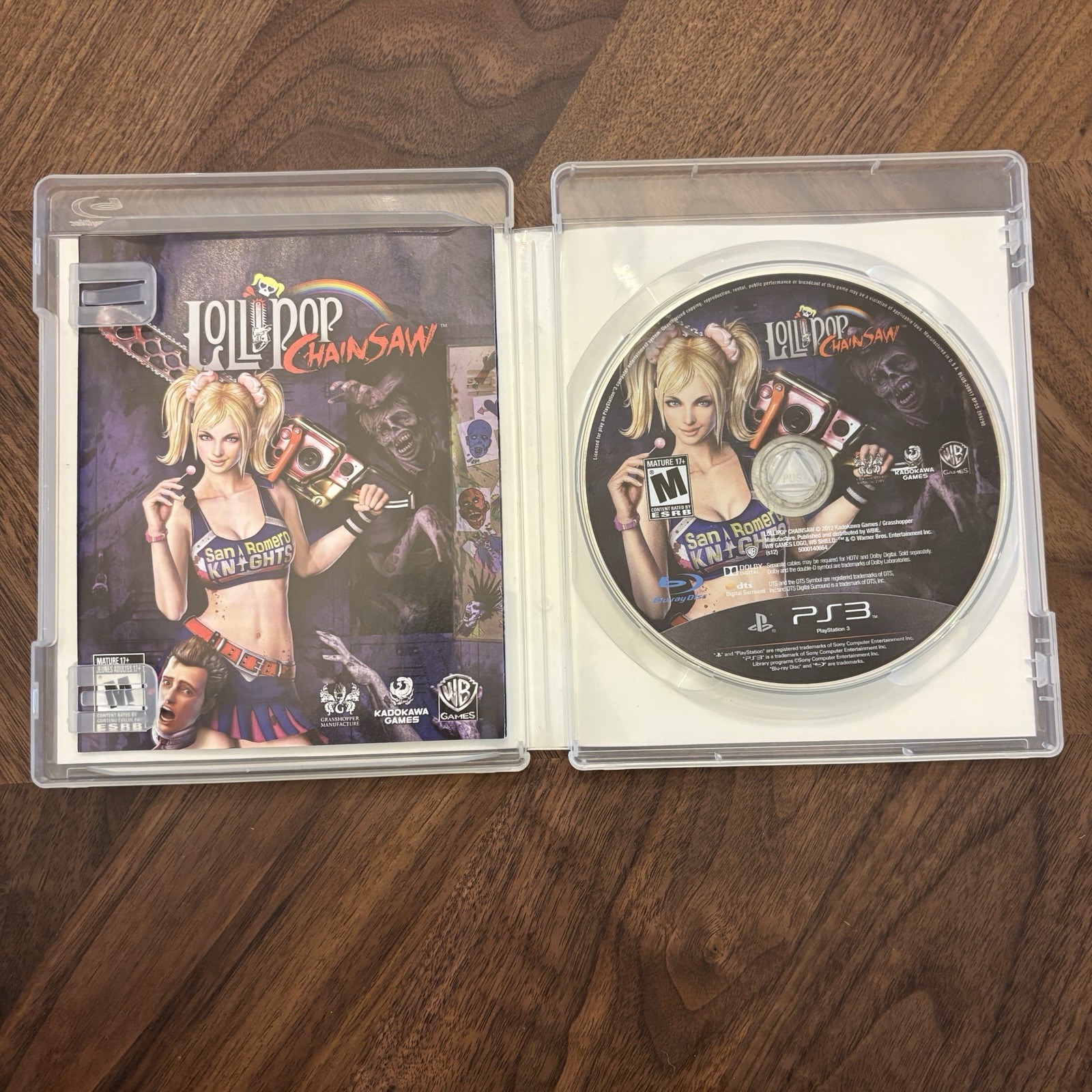 Lollipop Chainsaw (Sony PlayStation 3, 2012) PS3 CIB Complete Tested Authentic