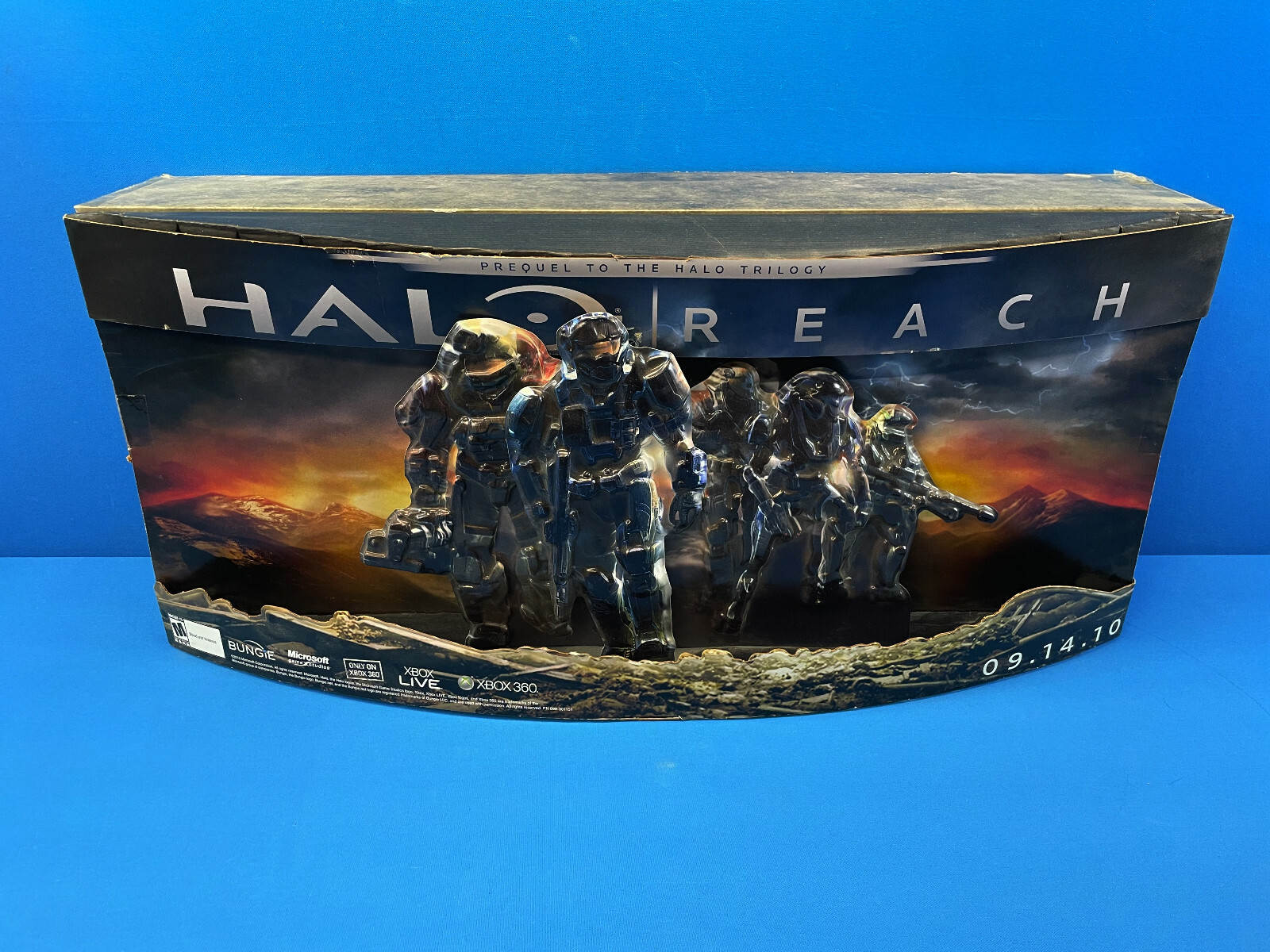 Microsoft Halo Reach Store Release Promo Display Infinite ***RARE*** 3ft Xbox