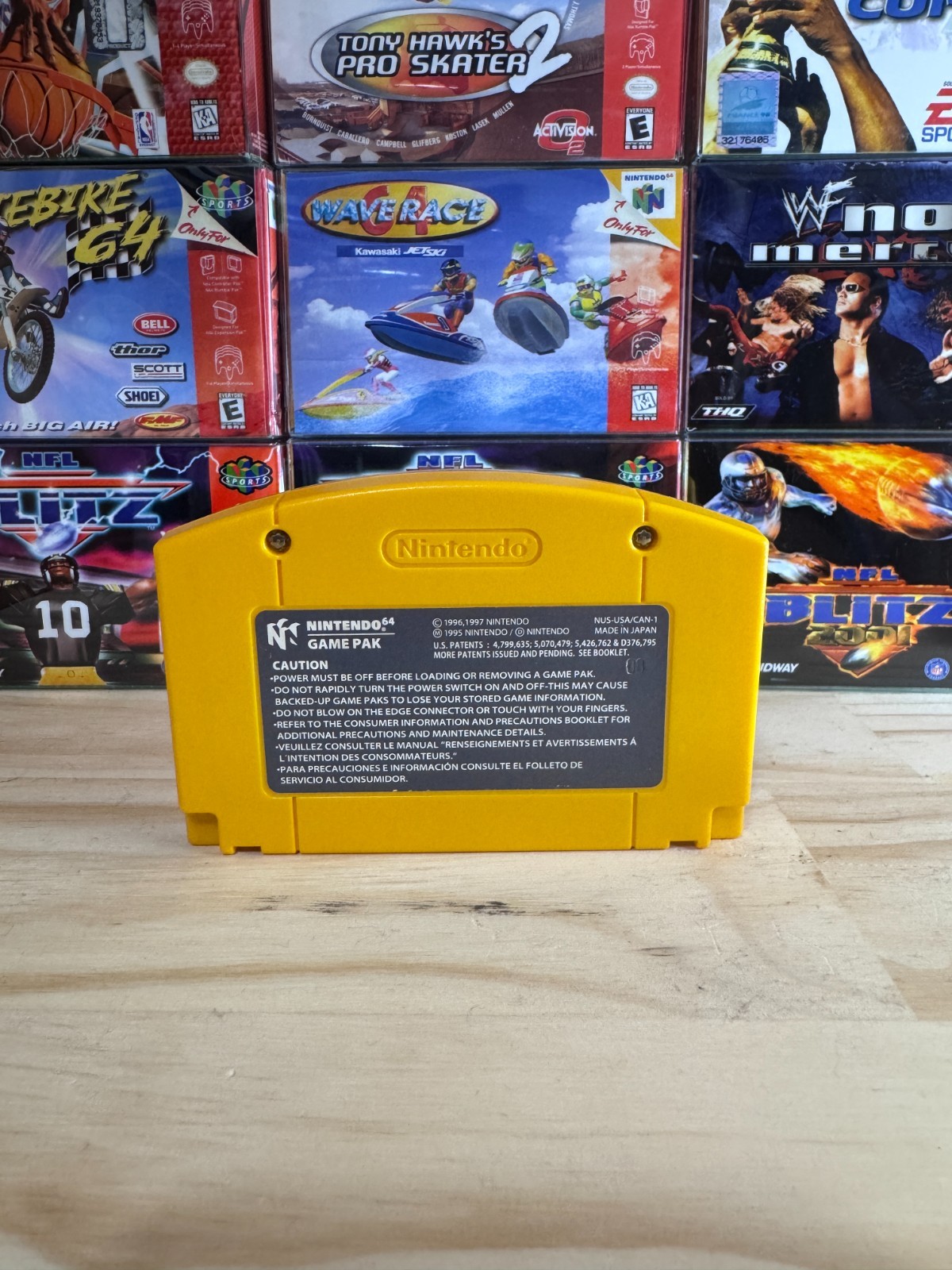 Authentic Donkey Kong 64 Nintendo 64 Cartridge (with custom box)