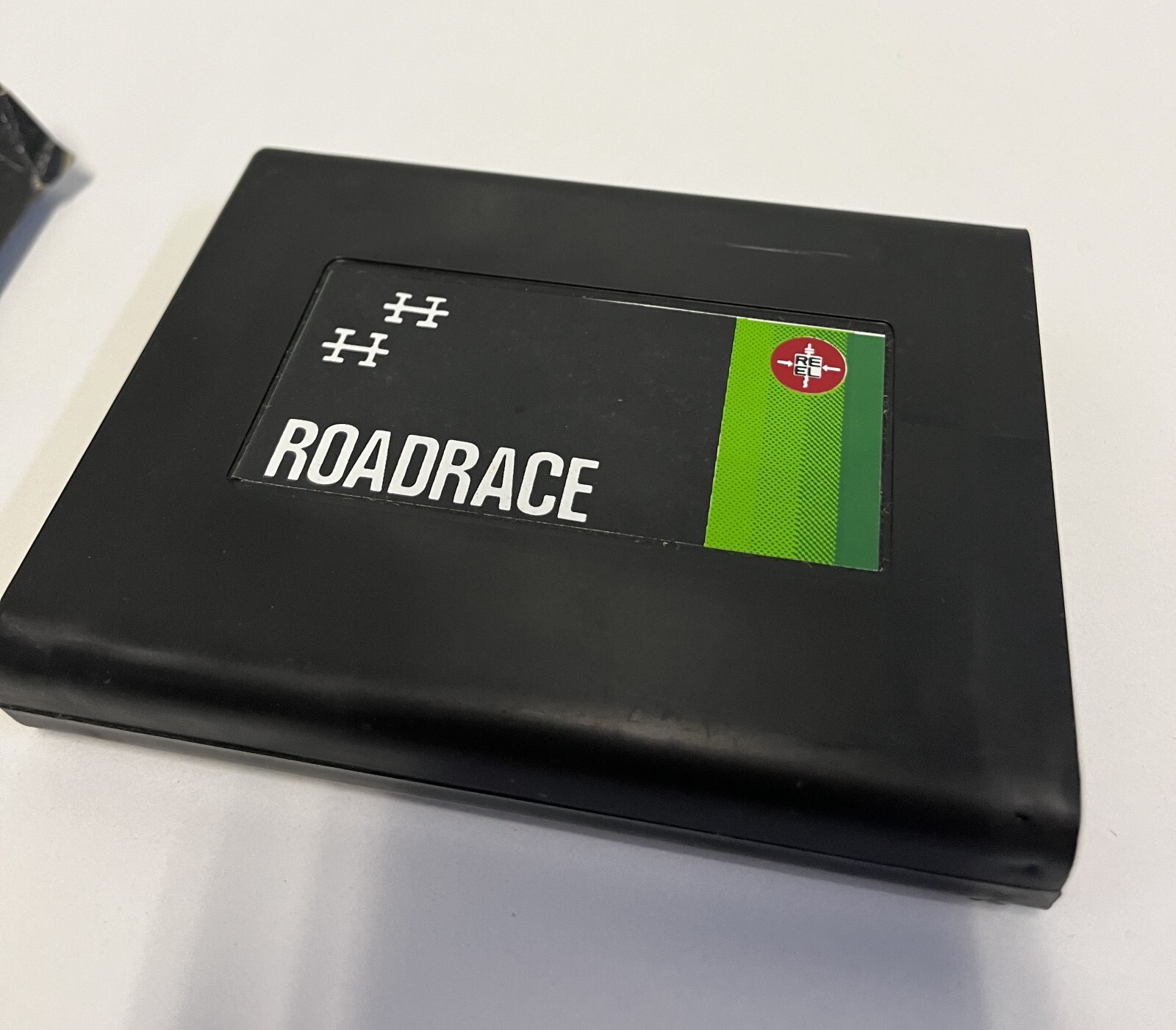 ROADRACE REEL VIDEO GAMES RE-EL CASSETTE TV B/W 1979 MADE IN ITALY VINTAGE