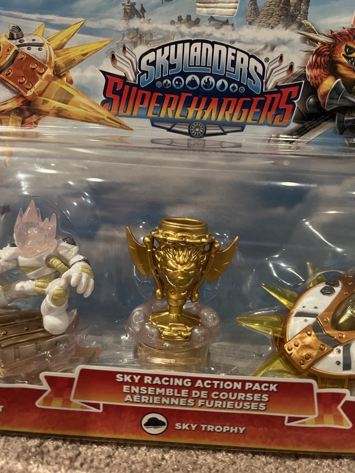 Skylanders Superchargers Sky Racing Action Pack Astroblast Sun Runner Trophy