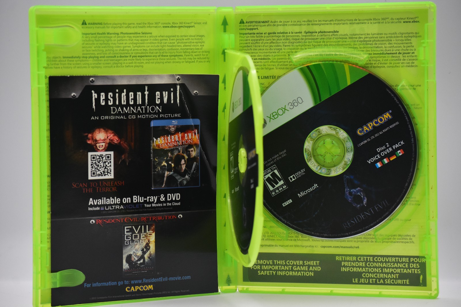 Resident Evil 6 For Xbox 360