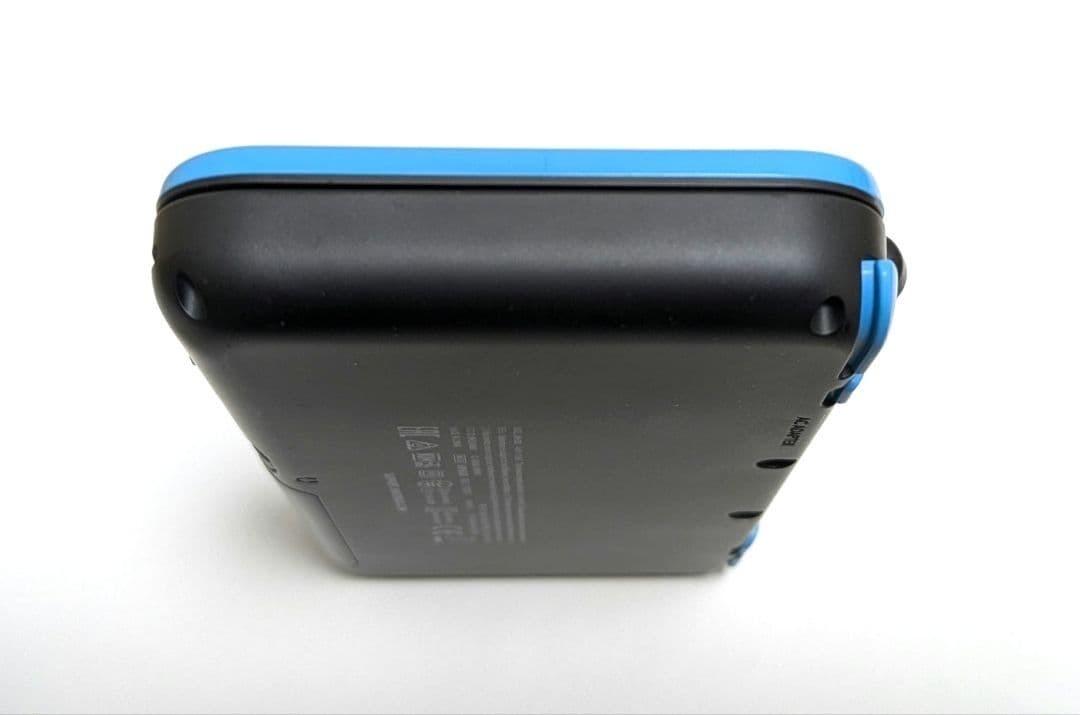 New Nintendo 2DS XL LL Black Turquoise Console Stylus Working Japanese ver
