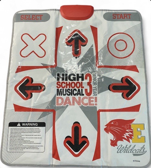 Disney High School Musical 3 Dance Mat PS2 – OEM Dance Pad Tested Working