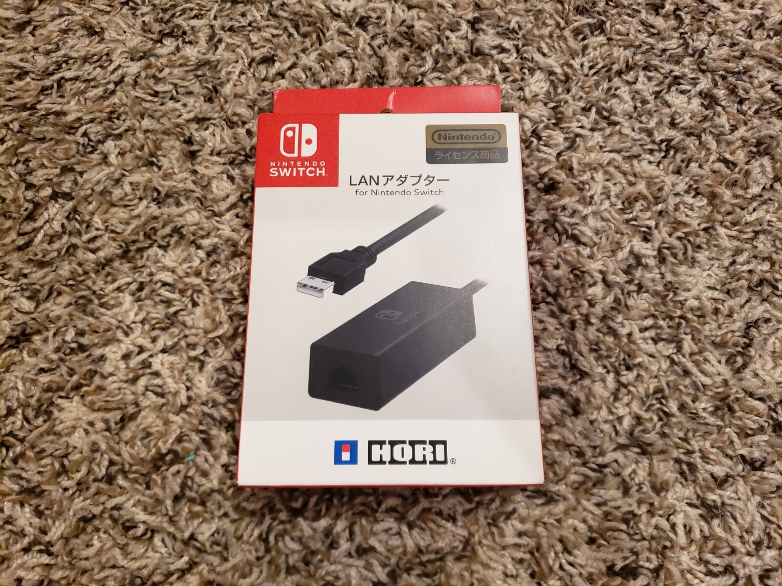 Nintendo Switch Wired Internet LAN Adapter by HORI 480 Mbps Ethernet Japan