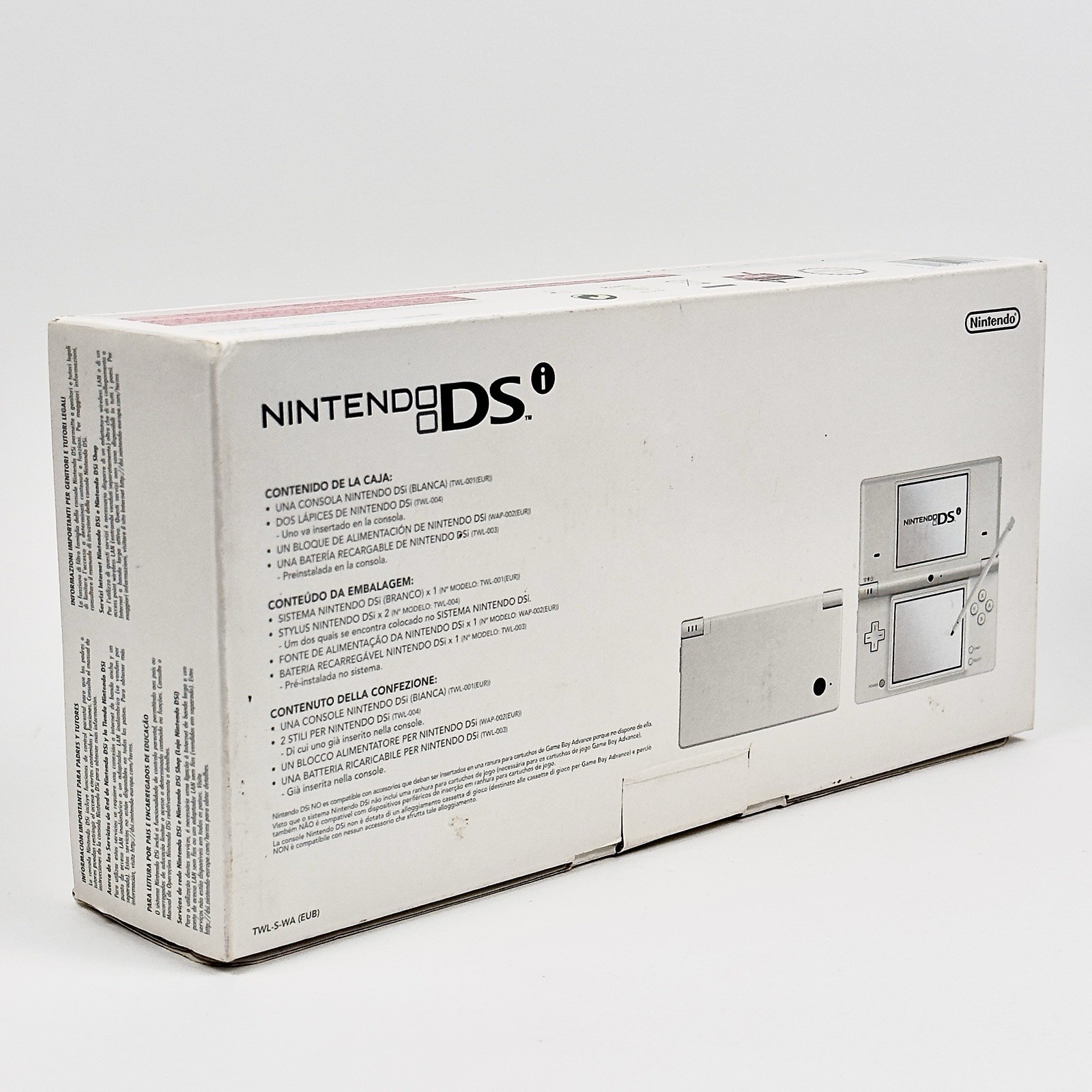 Nintendo DSi White Original Console Complete Head Working Like New
