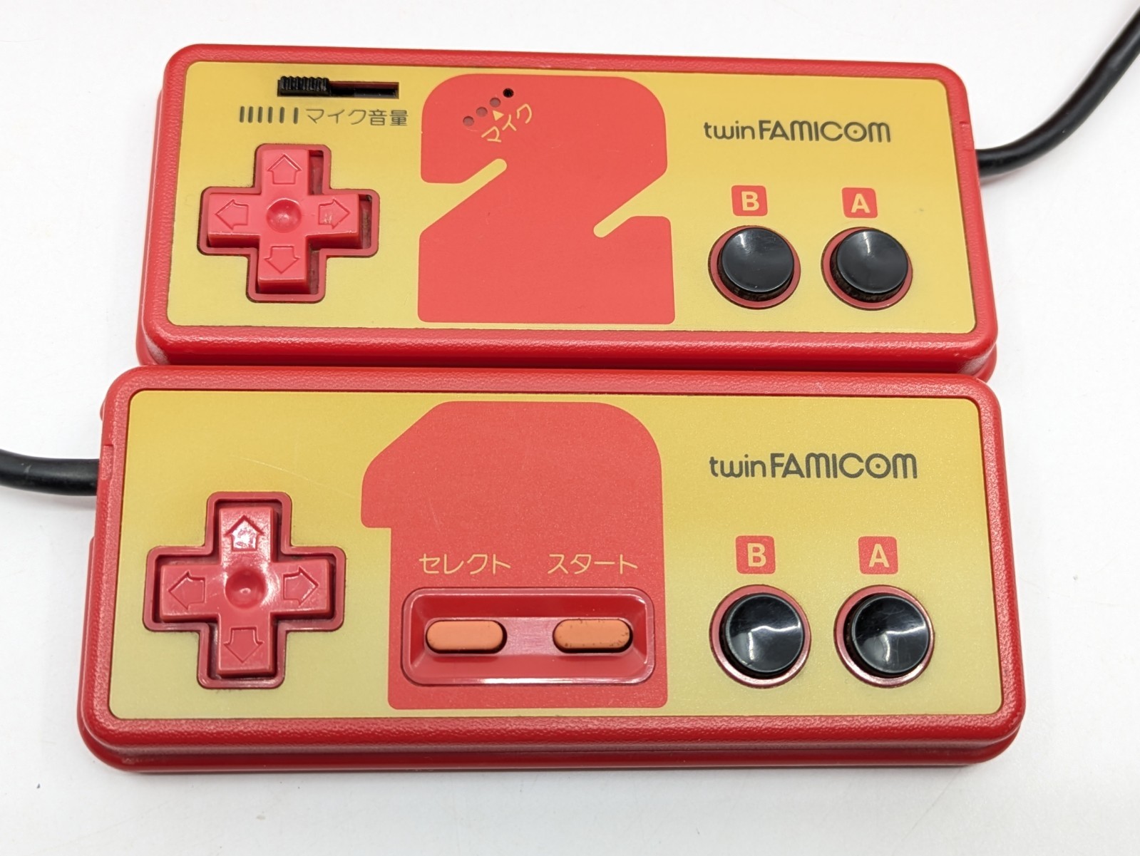 Sharp Twin Famicom AN-500R Red/Black | New Belt | Fully Tested 5 Games