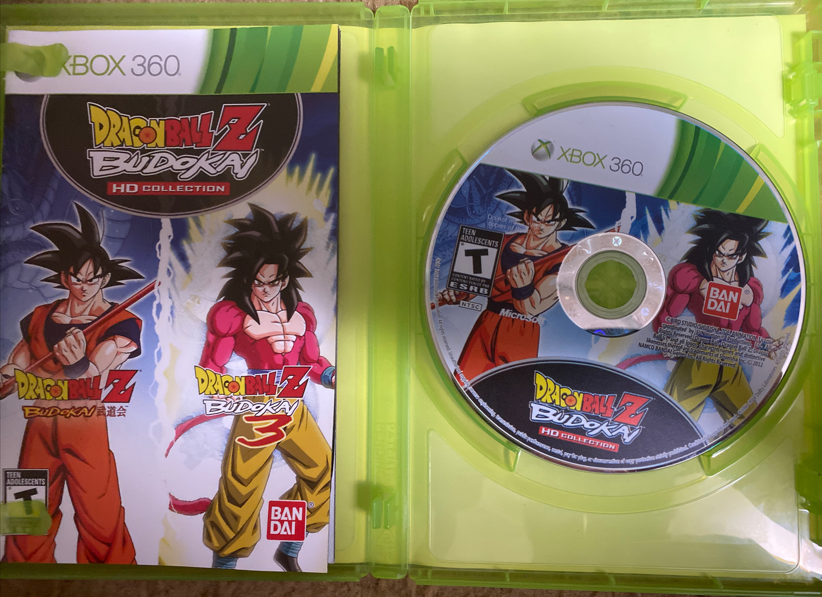 Dragon Ball Z: Budokai HD Collection Xbox 360 CIB ,Game, Manual Tested RARE