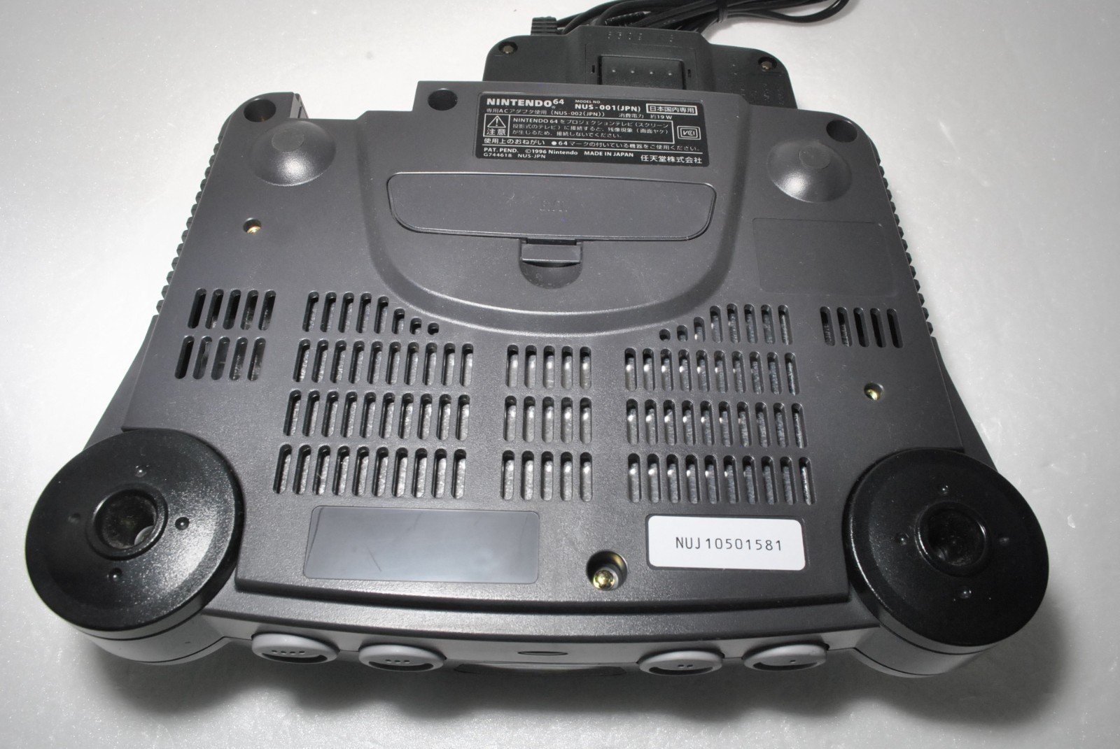 Excellent* Nintendo 64 Console System Black NUS-001 Boxed NTSC-J Tested