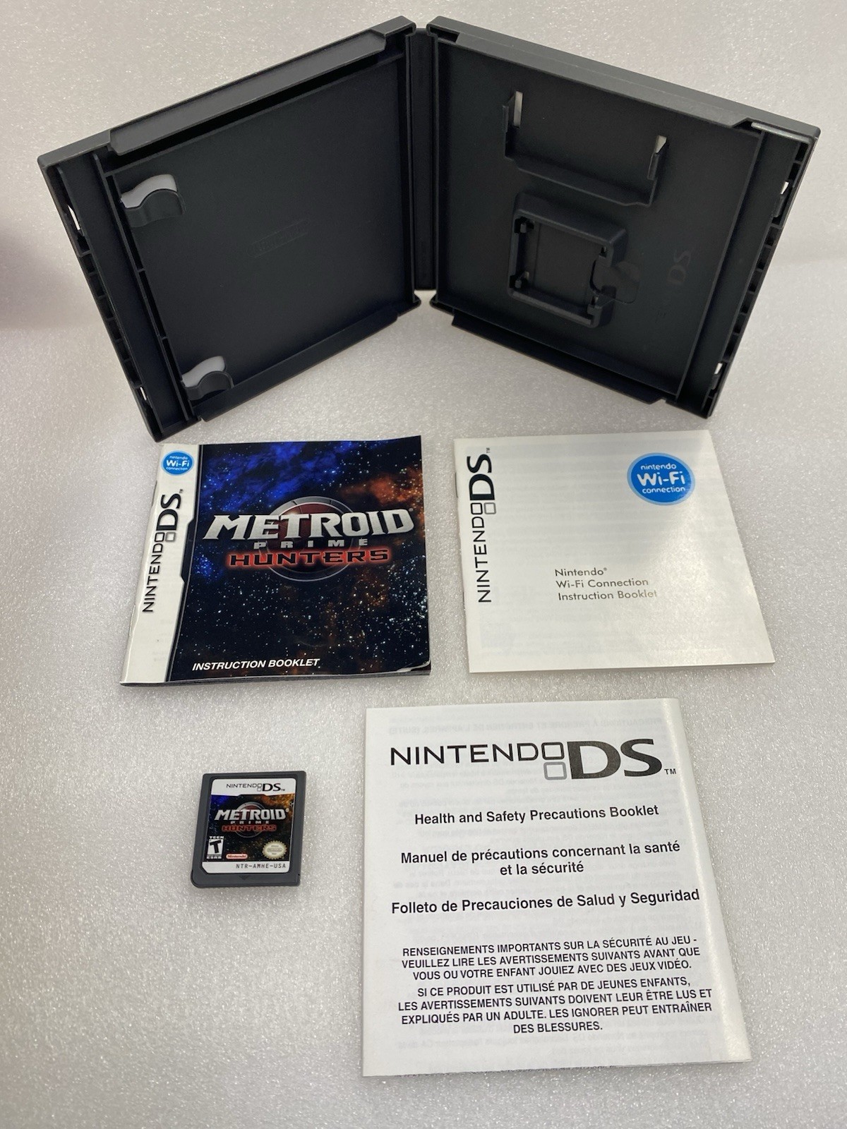 Metroid Prime: Hunters (Nintendo DS, 2006) Complete CIB Tested
