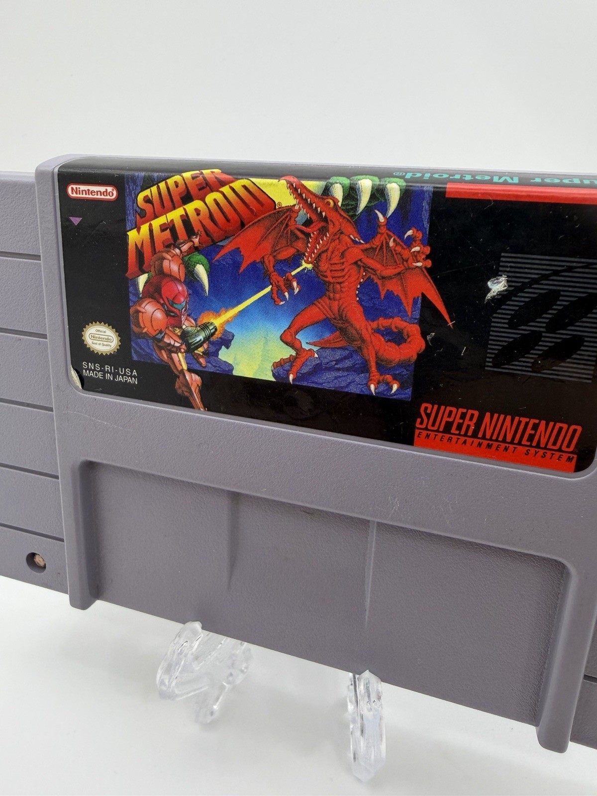 Super Metroid (Super Nintendo SNES, 1994) Authentic Cart Tested
