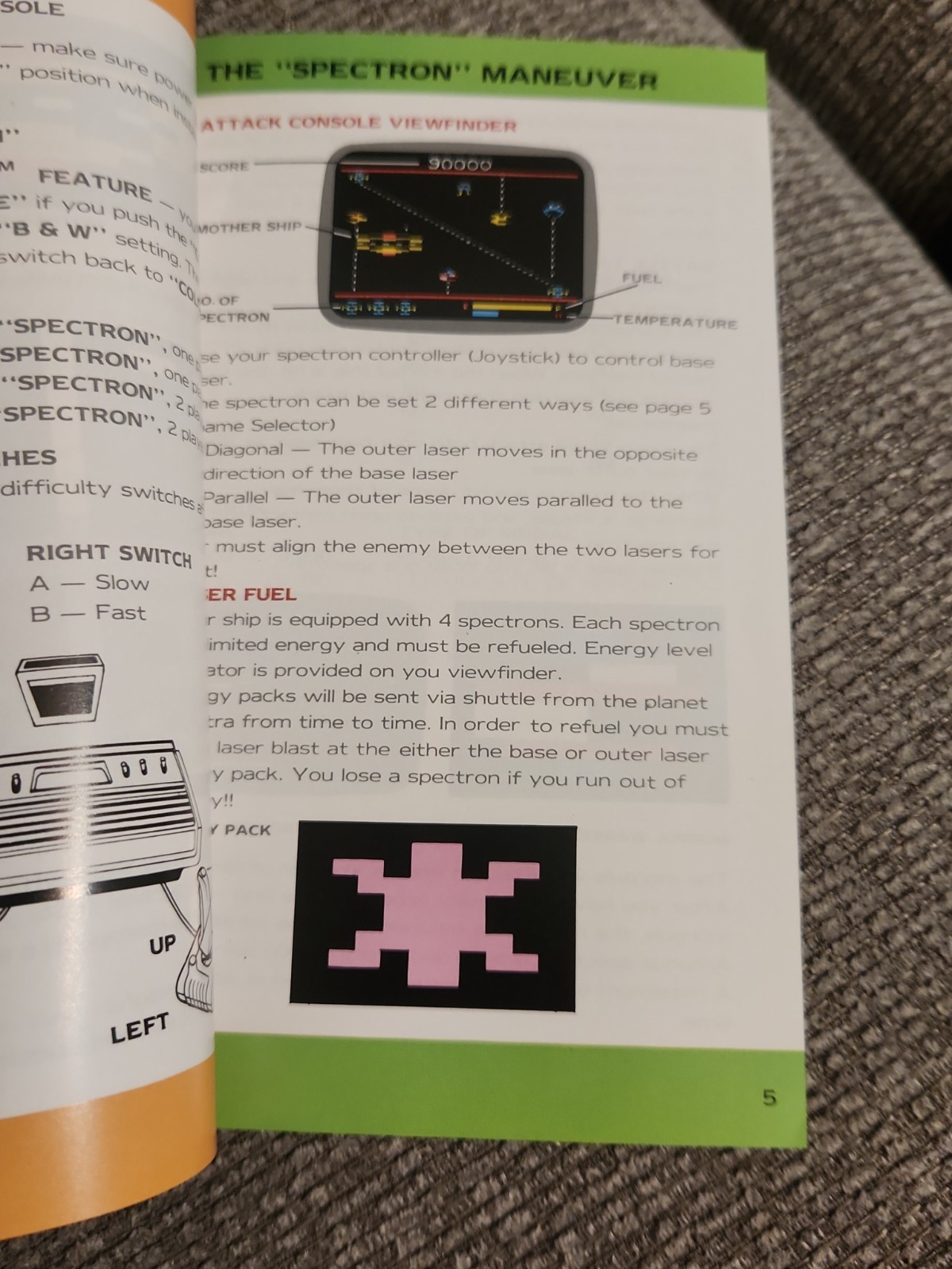 VTG Spectravision “Cross Force” Instruction Manual