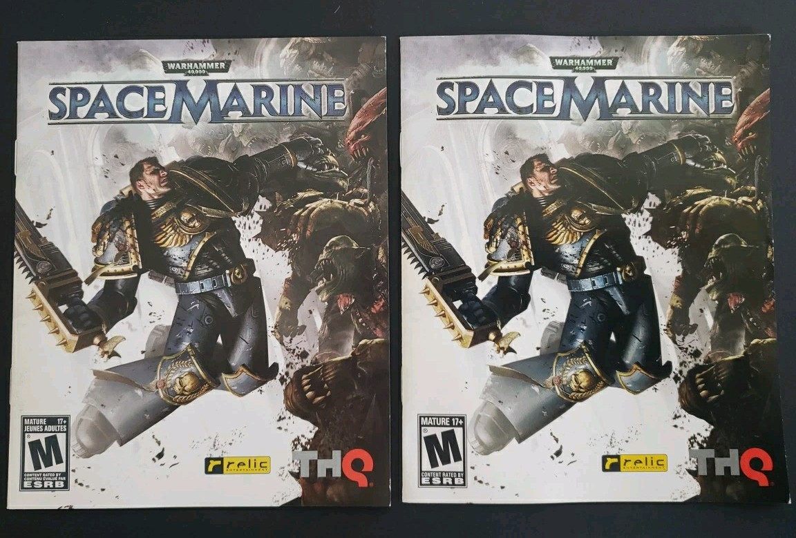 Warhammer 40,000: Space Marine (PlayStation 3 PS3, 2011) Complete CIB Tested VGC