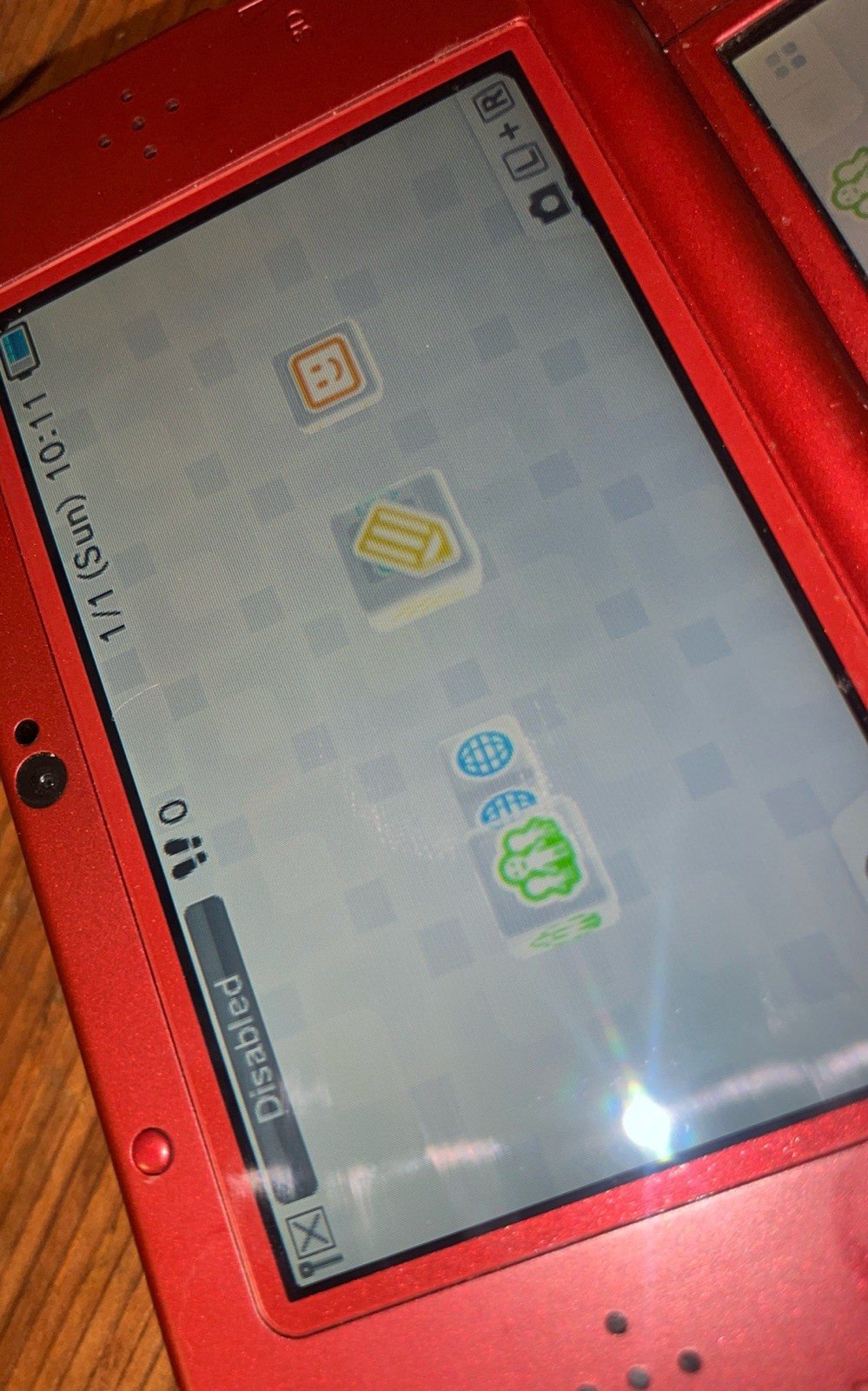 Nintendo New 3DS XL Red Console USA w/Charger + Stylus + Games ** READ ** Dead P