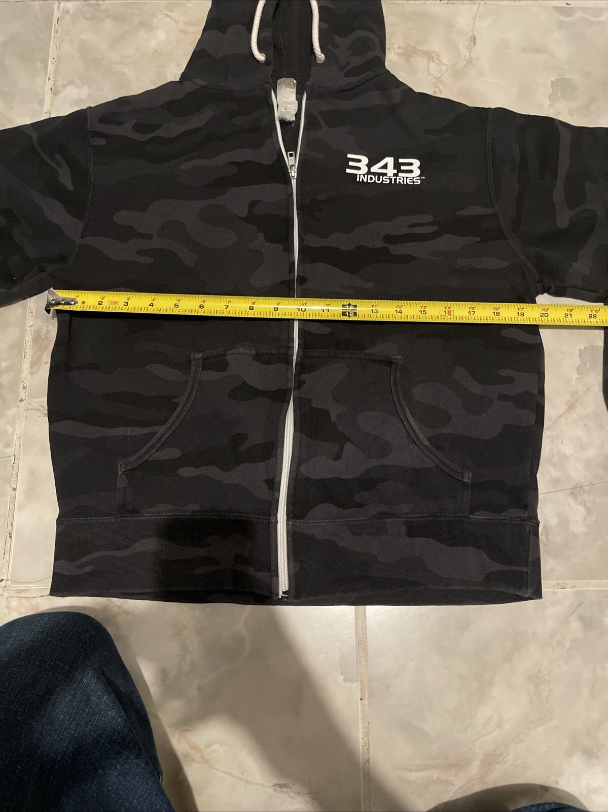 Halo UNSC Employee(RARE) 343 Industries Hoodie Sweater Camo Xbox