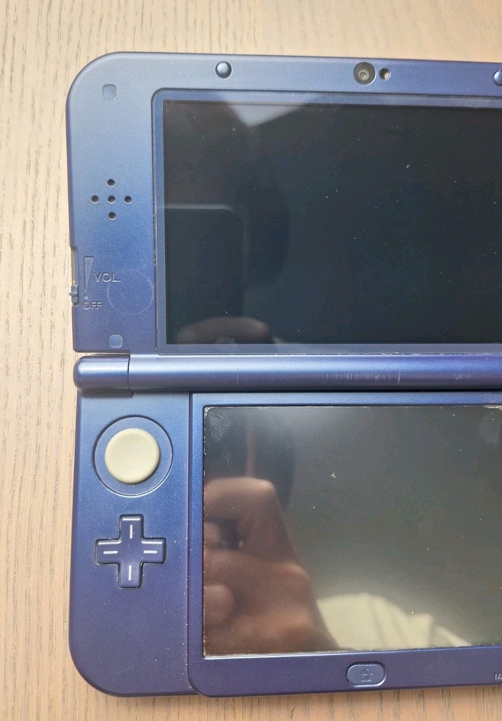 New Nintendo 3DS XL Metallic Blue Charger + 32GB SD Card | Region Free TOP IPS