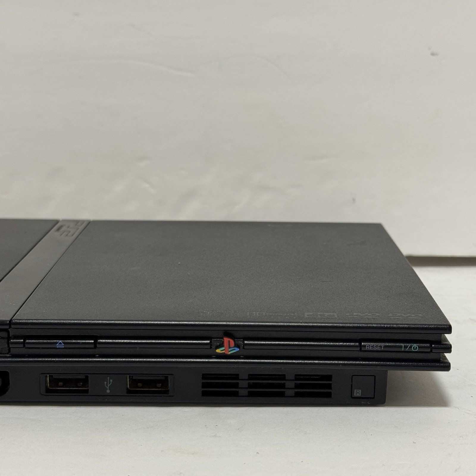 Sony PlayStation 2 PS2 Slim Console Complete W/ 2 Games – Tested Works!!