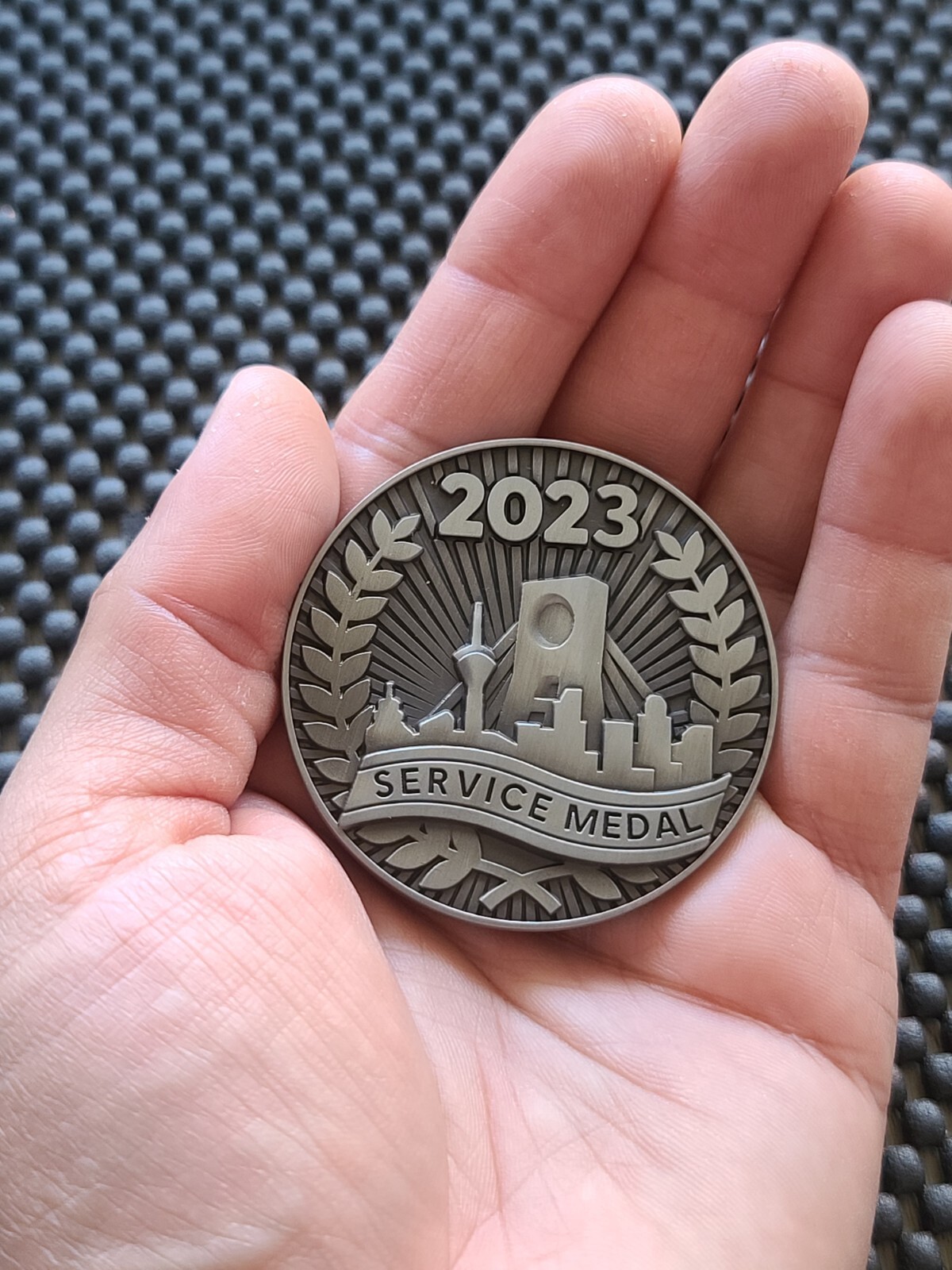 Ubisoft Employee Developer Service Medal Coin 2023 Chengdu China Rare Promo PC