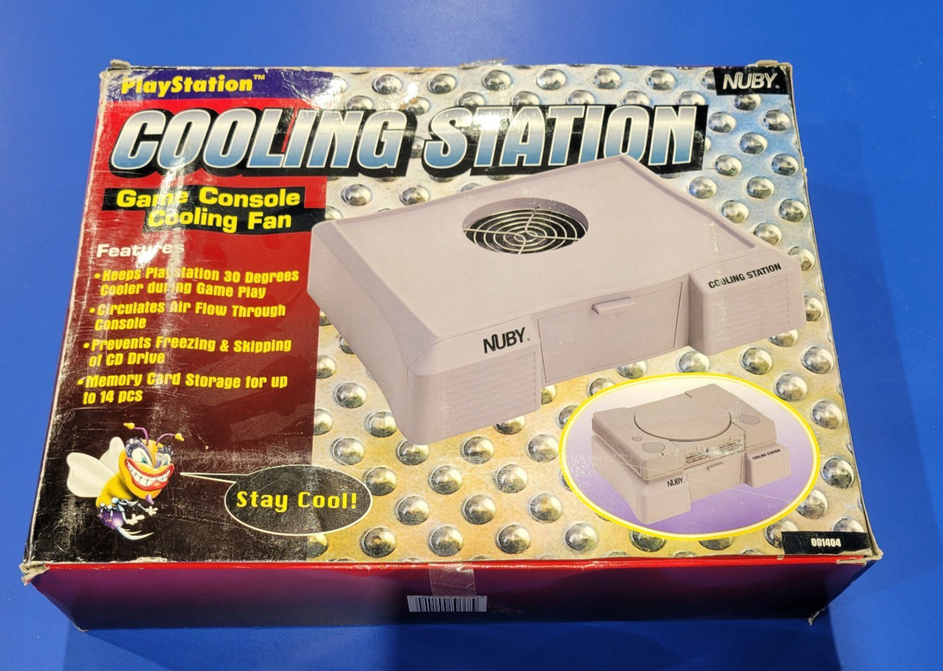 Open Box Nuby Cooling Station Rare PlayStation Collectable