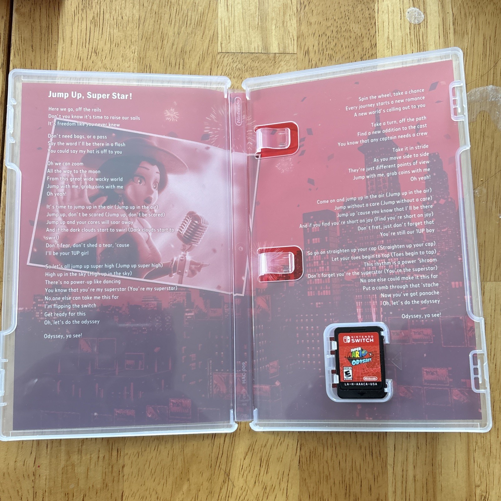 Super Mario Odyssey Nintendo Switch Game w/Case