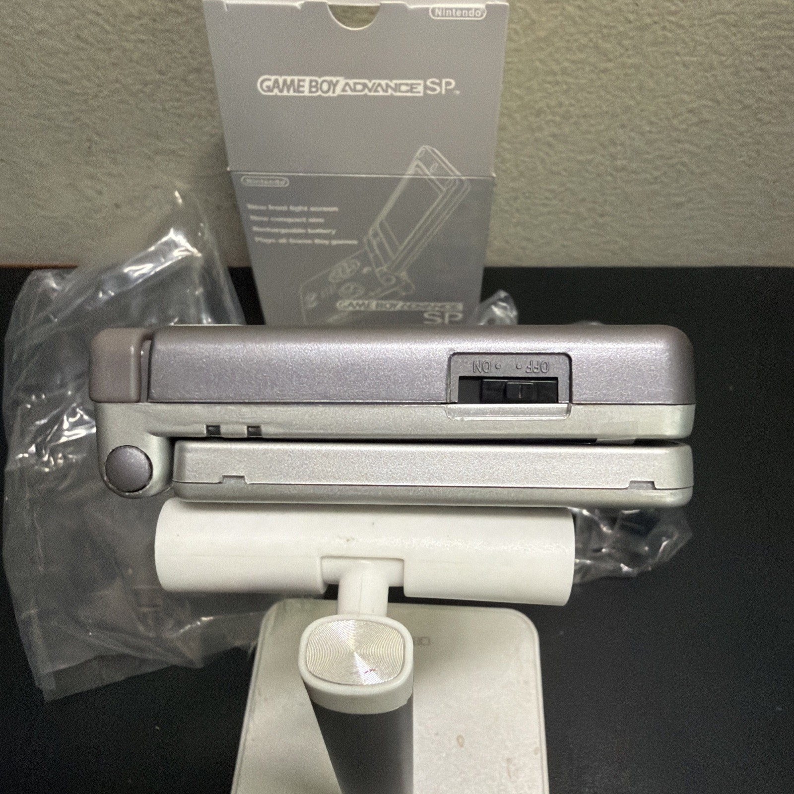 Nintendo Game Boy Advance SP NES Edition Console NEW IPS screen w/ Charger