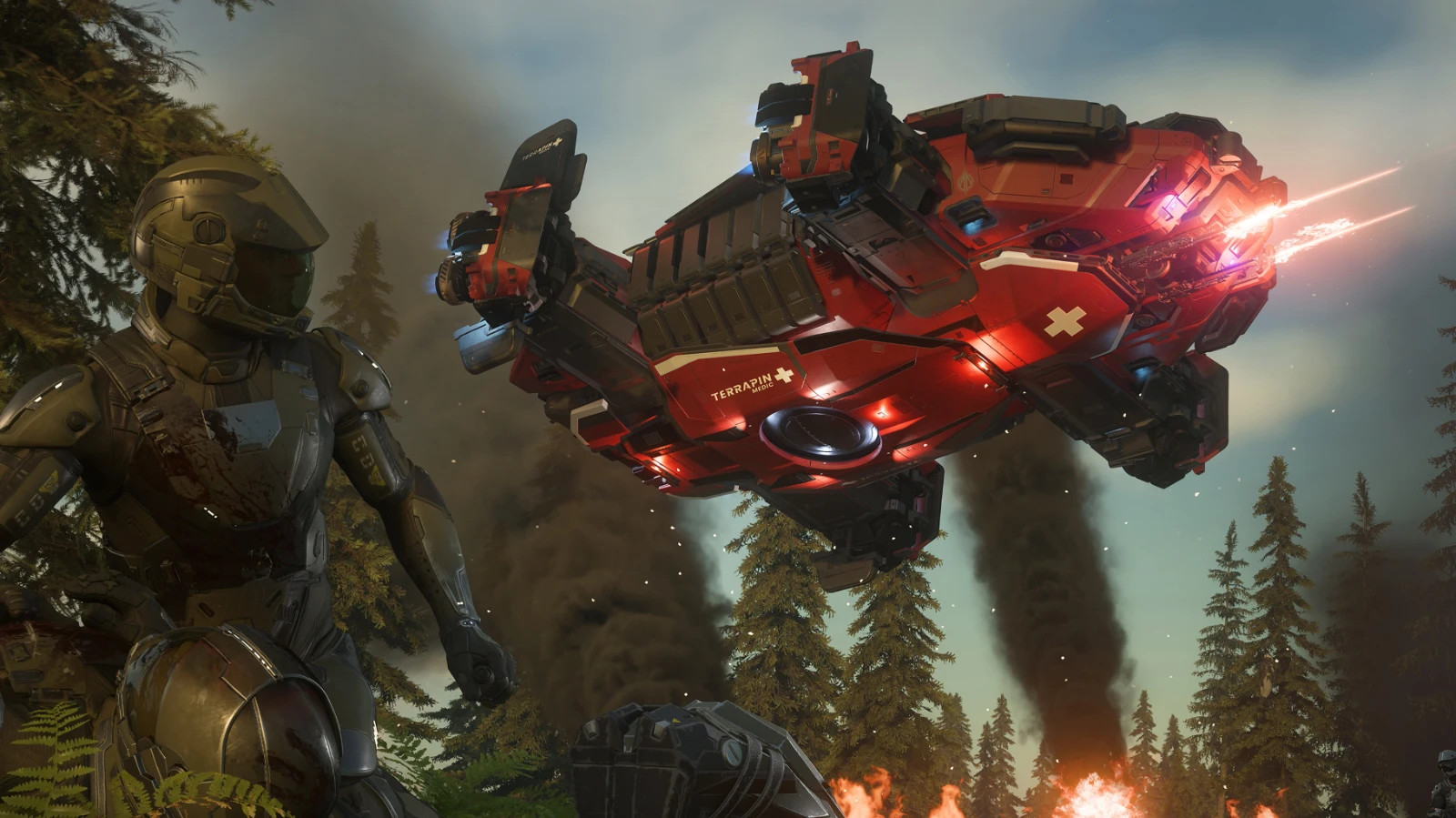 STAR CITIZEN – ANVIL TERRAPIN MEDIC – LTI – CCU’d – (Lifetime Insurance)