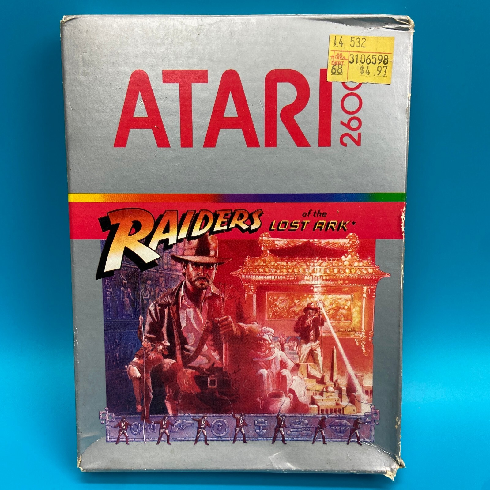 Raiders of the Lost Ark (Atari 2600, 1982) – Factory Sealed