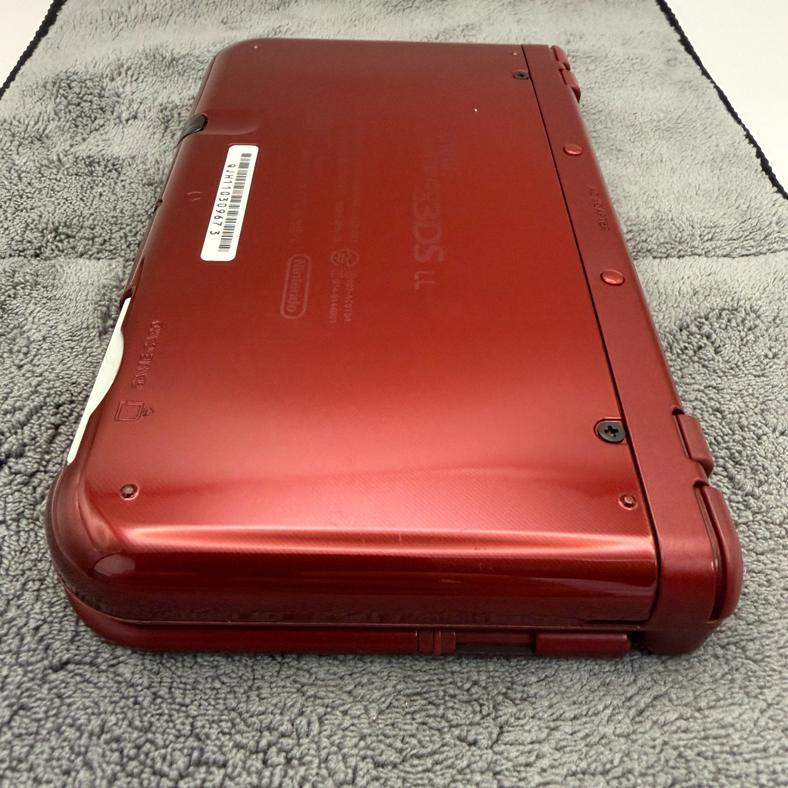 【Near Mint】TOP IPS Nintendo NEW 3DS LL XL Metallic Red Handheld Game Console
