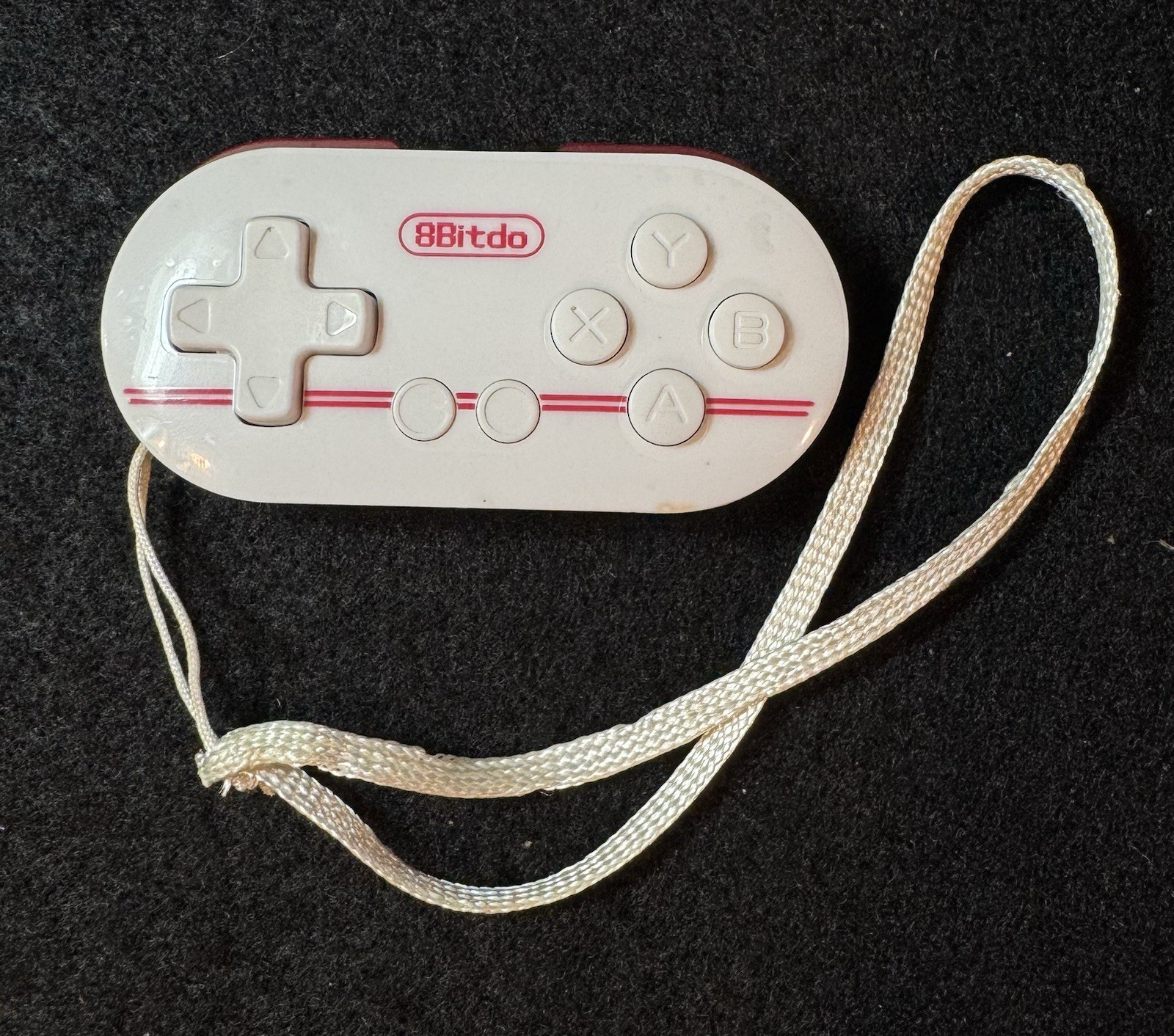 Original 8Bitdo Zero Red White Bluetooth Gamepad Android Apple iOS, Mac, Windows
