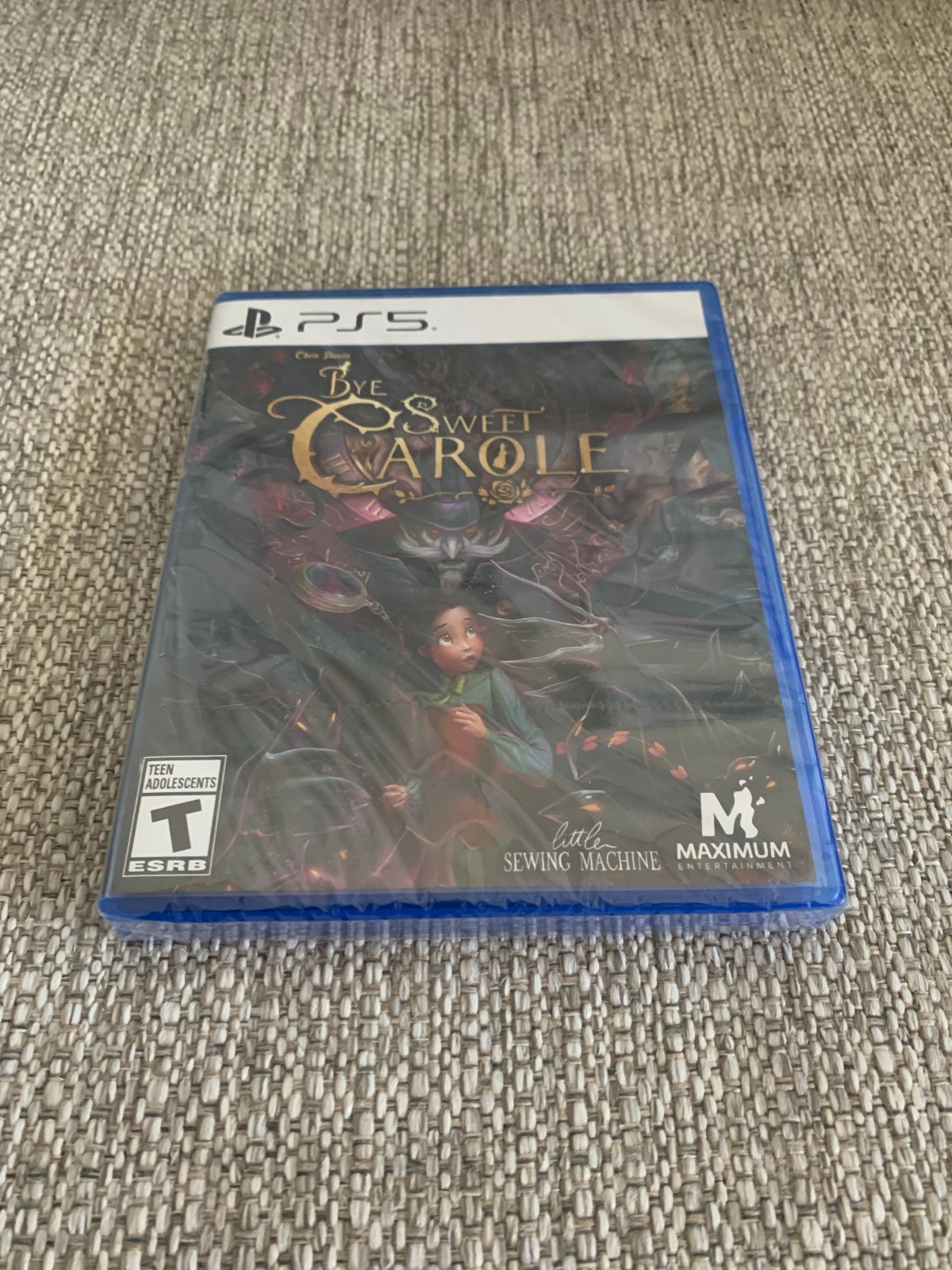Bye Sweet Carole PS5 ESRB PlayStation 5 New Sealed