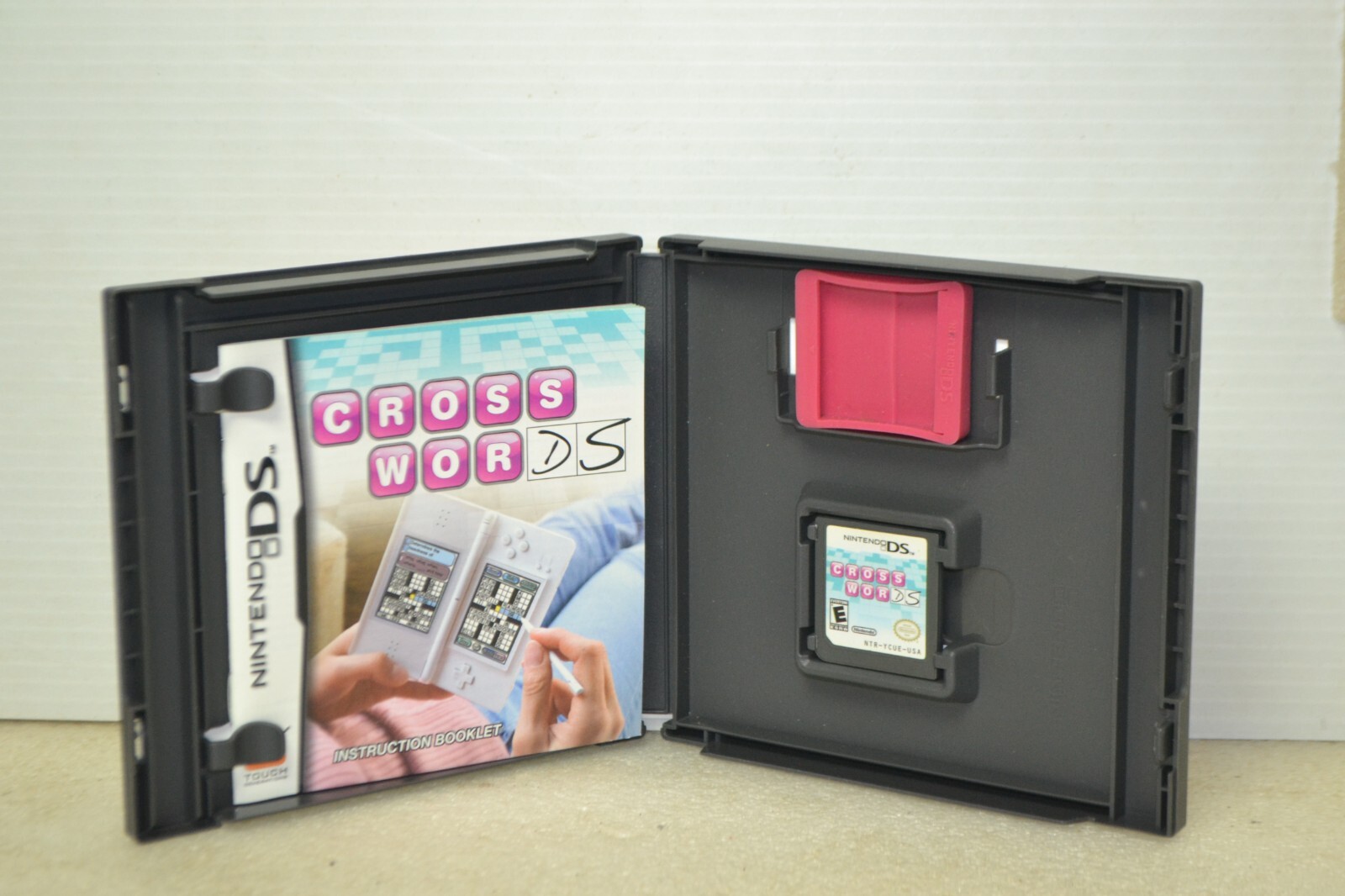 Nintendo DS game Cross words with case and manual