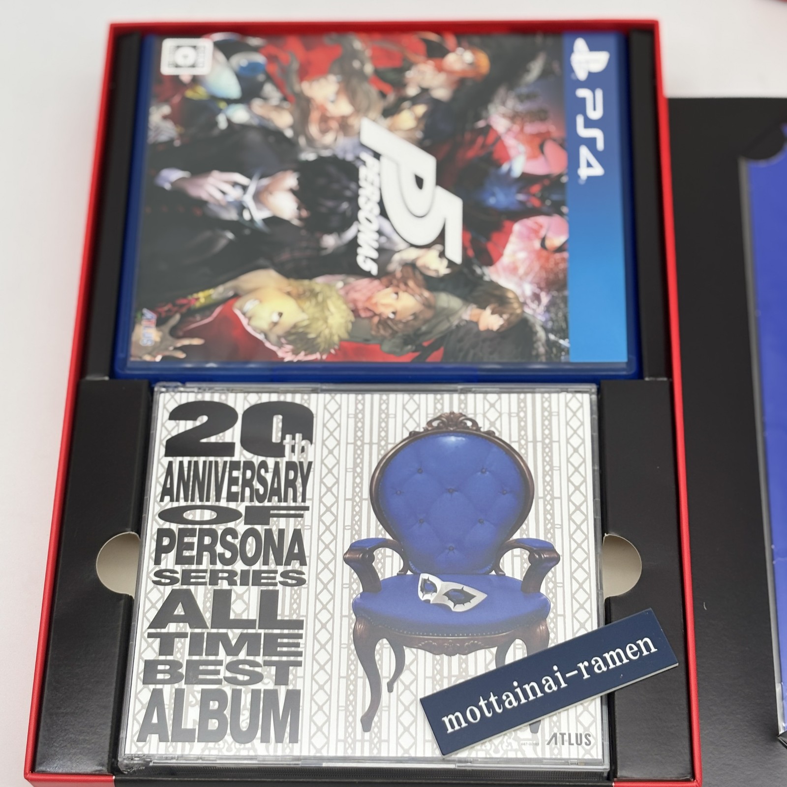 PS4 Persona 5 20th Anniversary Edition Treasure BOX From Japan