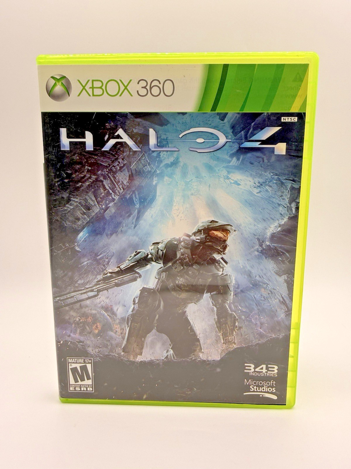Halo 4 Xbox 360 2 Disc Set w/ Case & Insert Microsoft 343 Industries